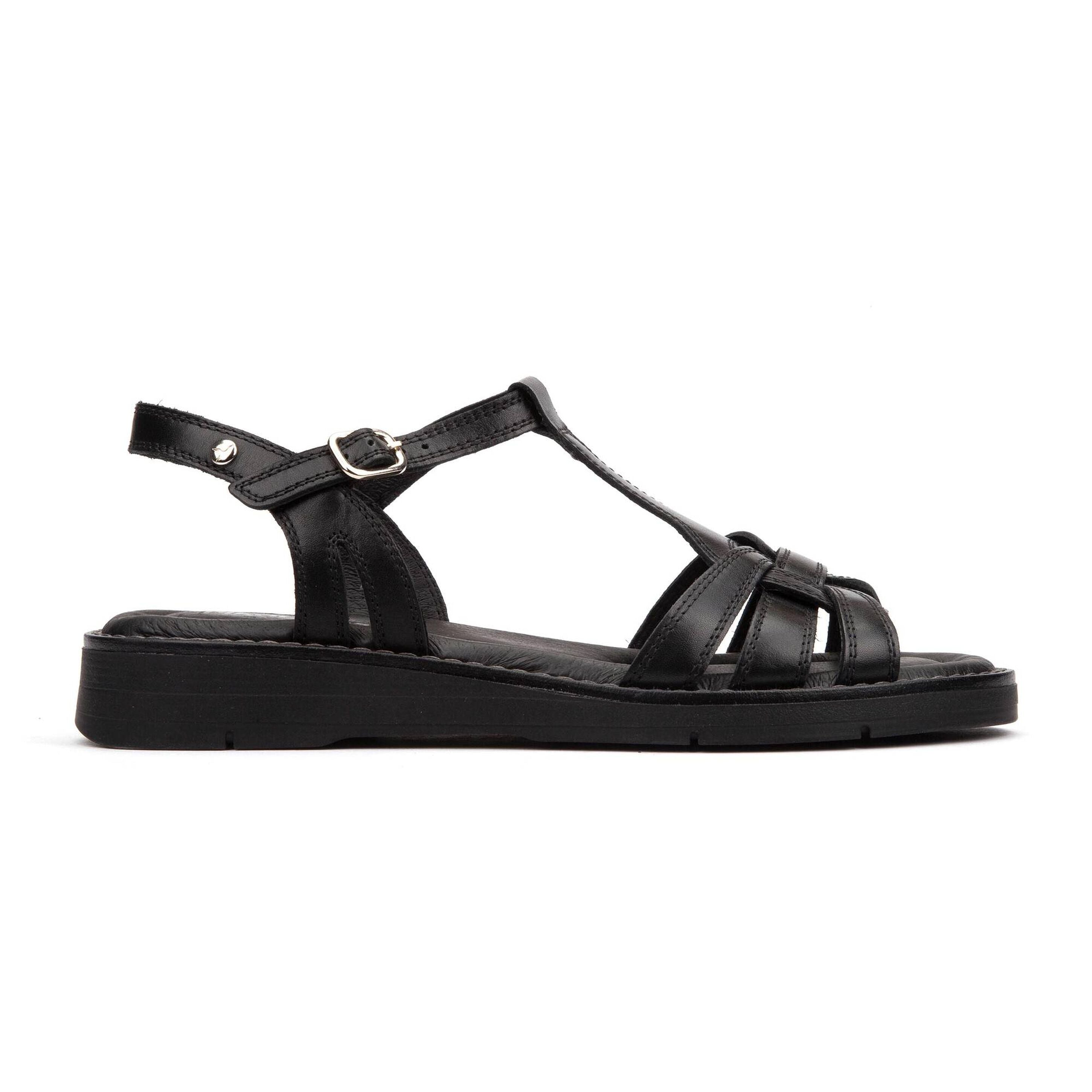 Damensandale 'Roquetas' - Schwarz