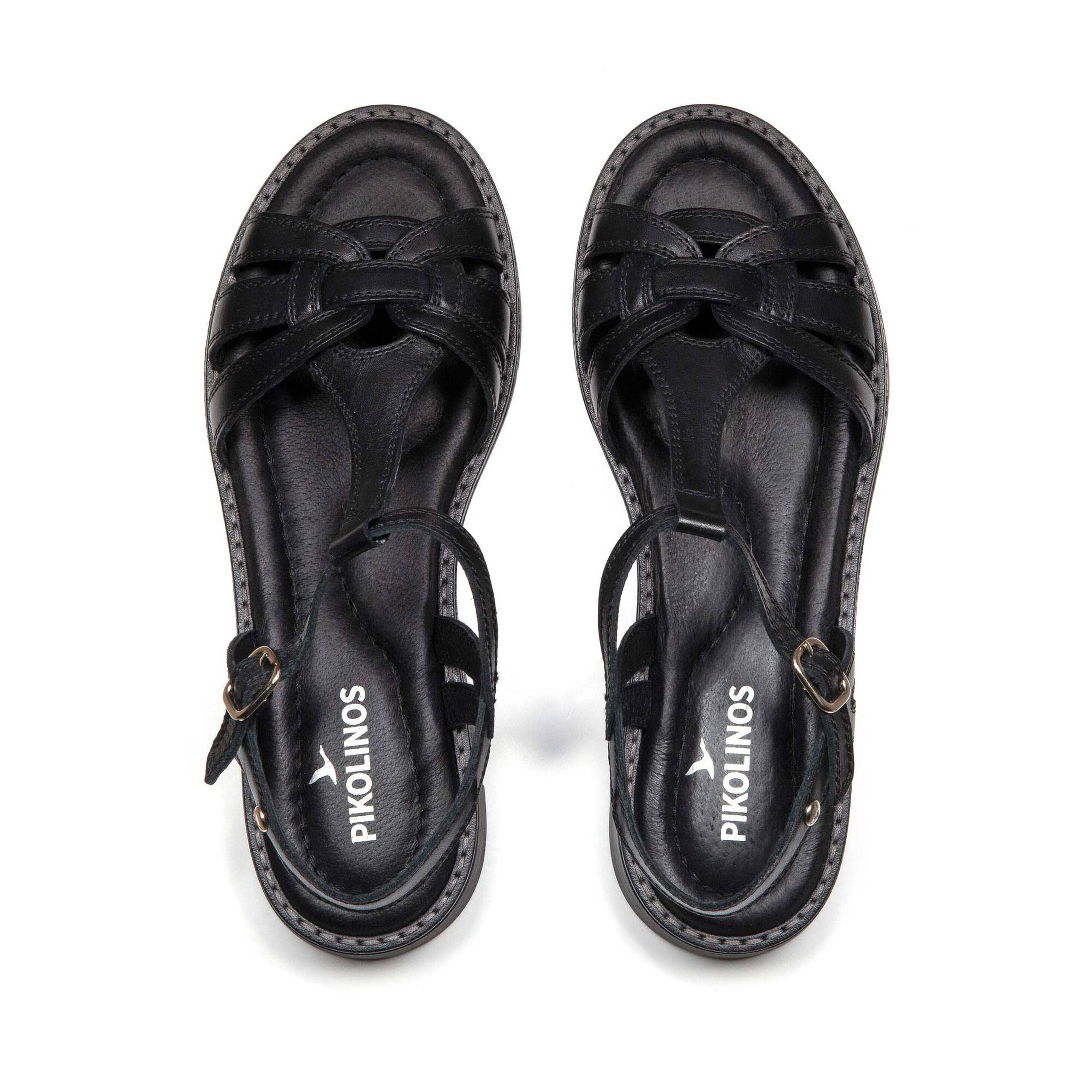 Damensandale 'Roquetas' - Schwarz