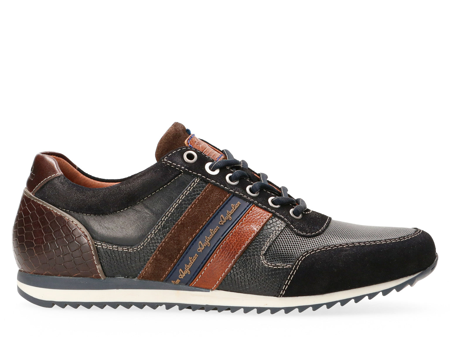 Sneaker stringata da uomo "Camaro" -blu