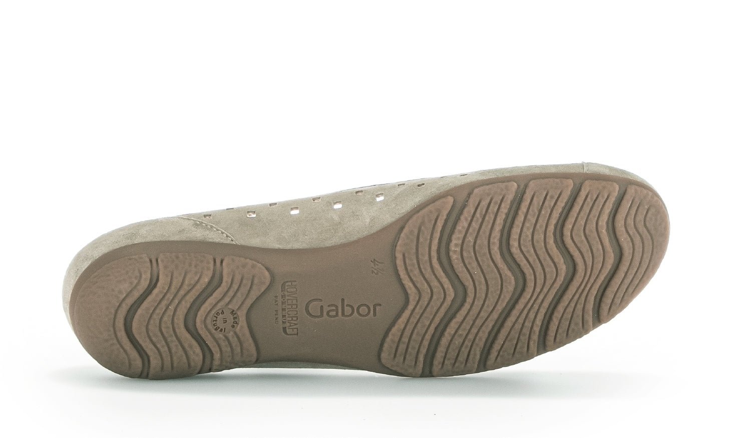 Ballerina estiva da donna traforata '24.169.31' scarpe con tacco - grigio - ChaplinshoesBallerina estiva da donna traforata '24.169.31' scarpe con tacco - grigioGabor