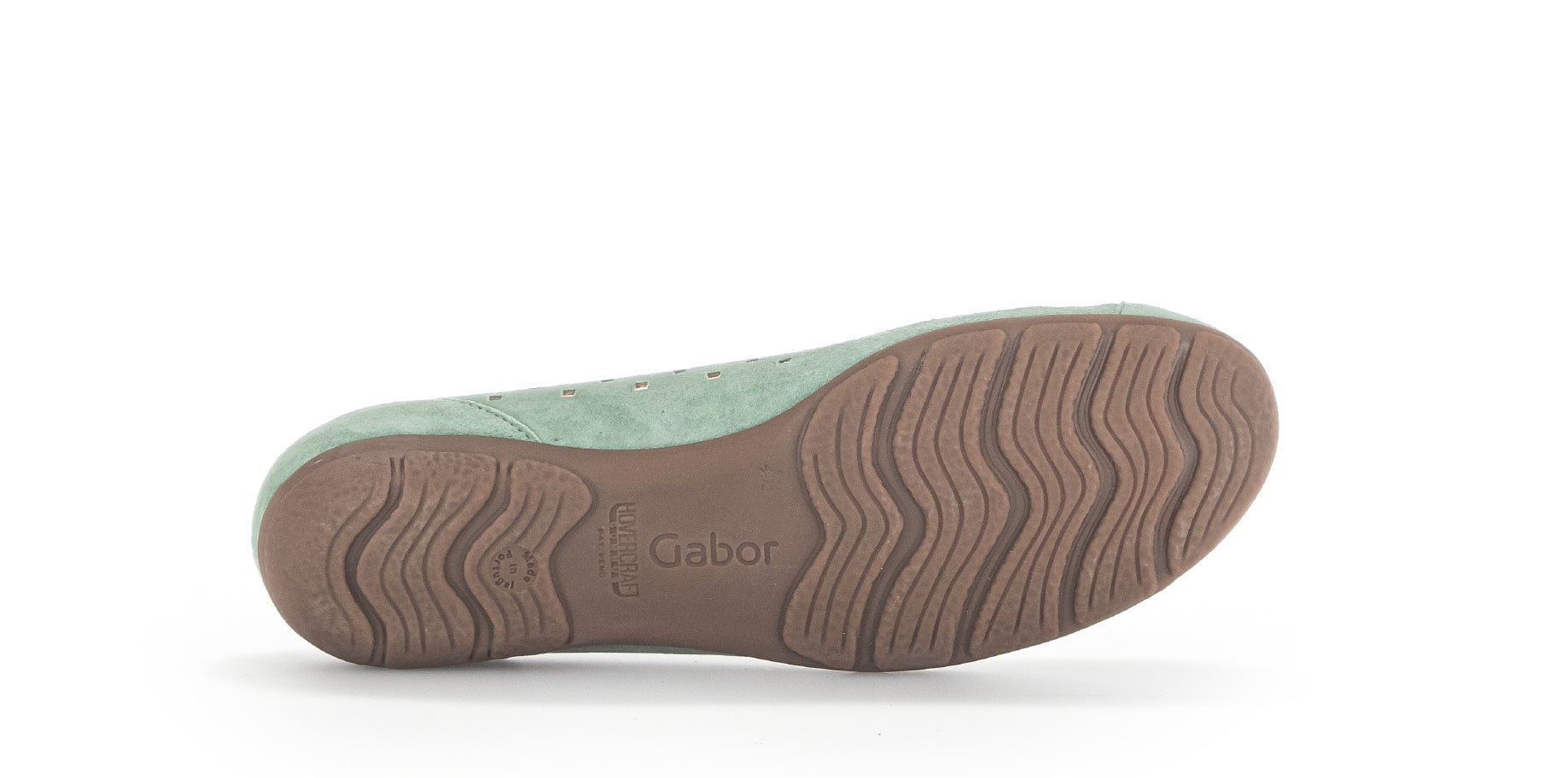 Ballerina da donna traforata '24.169.33' - Verde - ChaplinshoesBallerina traforata da donna '24.169.33' - GreenGabor