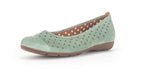 Ballerina da donna traforata '24.169.33' - Verde - ChaplinshoesBallerina traforata da donna '24.169.33' - GreenGabor