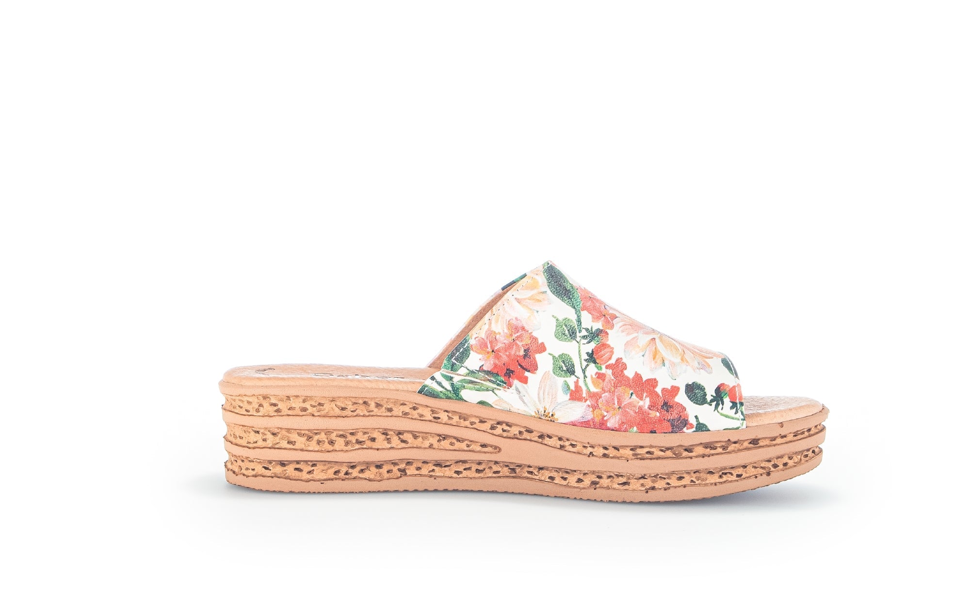 '24.559.35' chanclas de mujer - flor blanca - Chaplinshoes'24.559.35' chanclas para mujer - flor blancaGabor