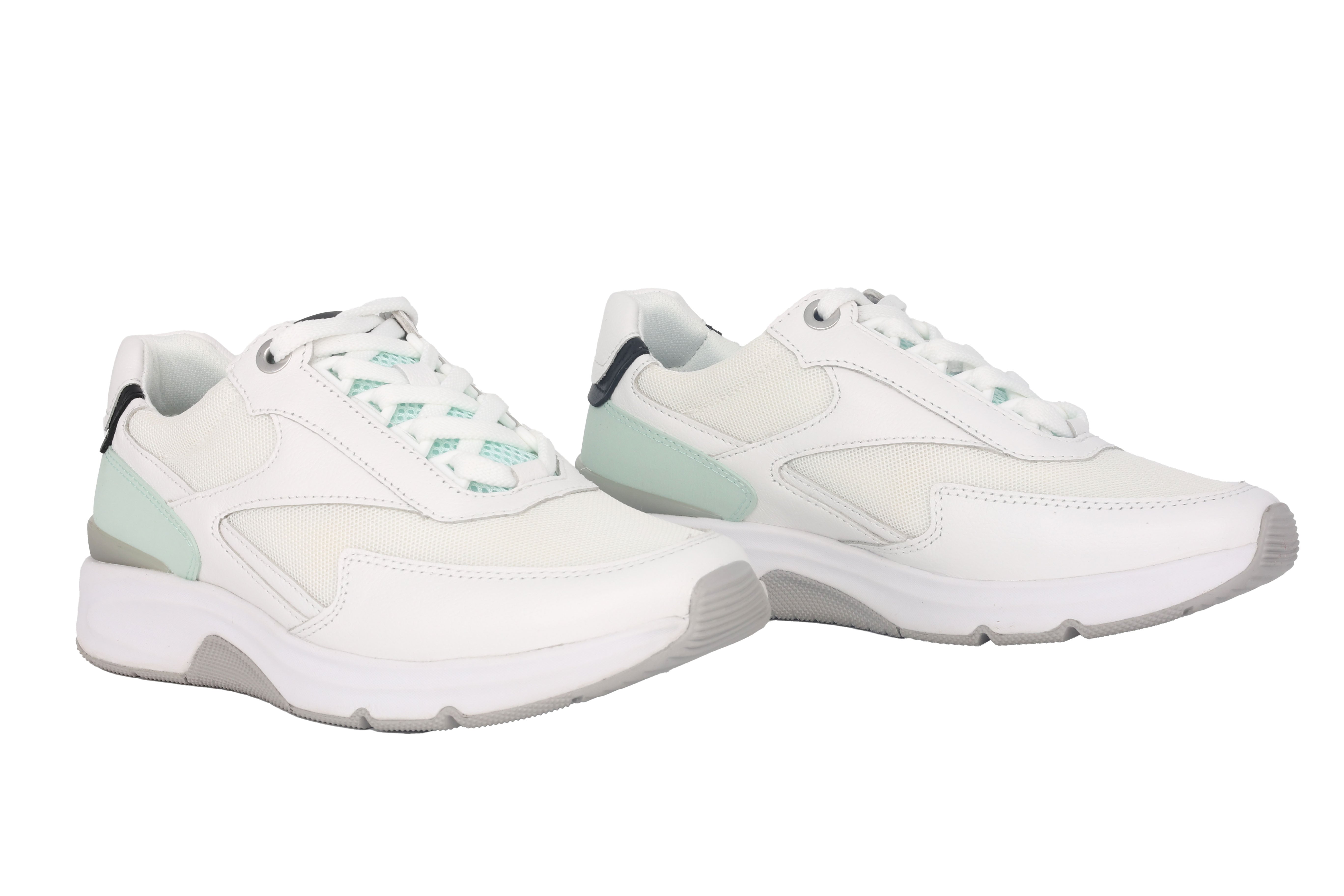 Sneaker da passeggio da donna '26.895.53' - Bianco verde