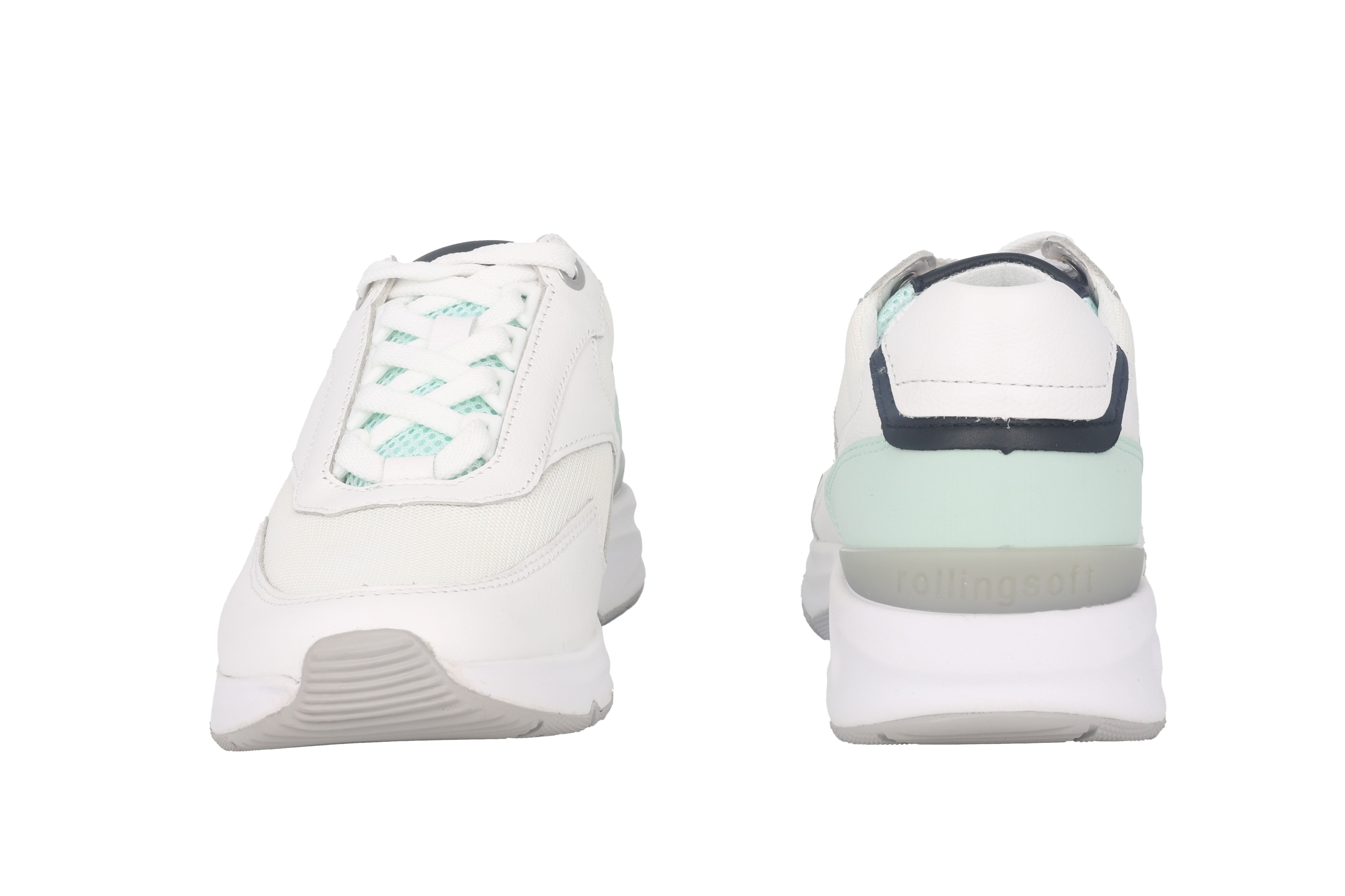 Sneaker da passeggio da donna '26.895.53' - Bianco verde