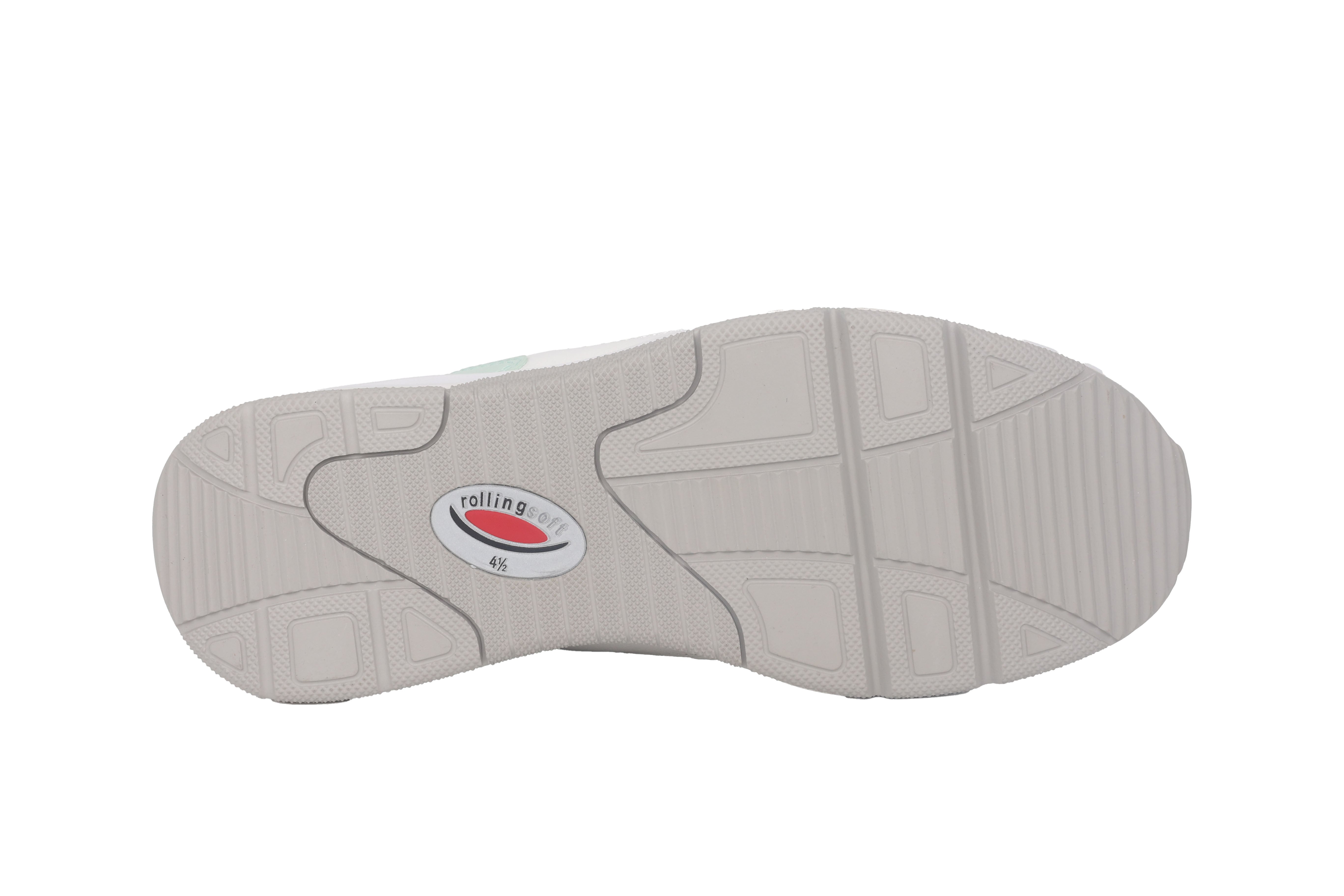 Sneaker da passeggio da donna '26.895.53' - Bianco verde