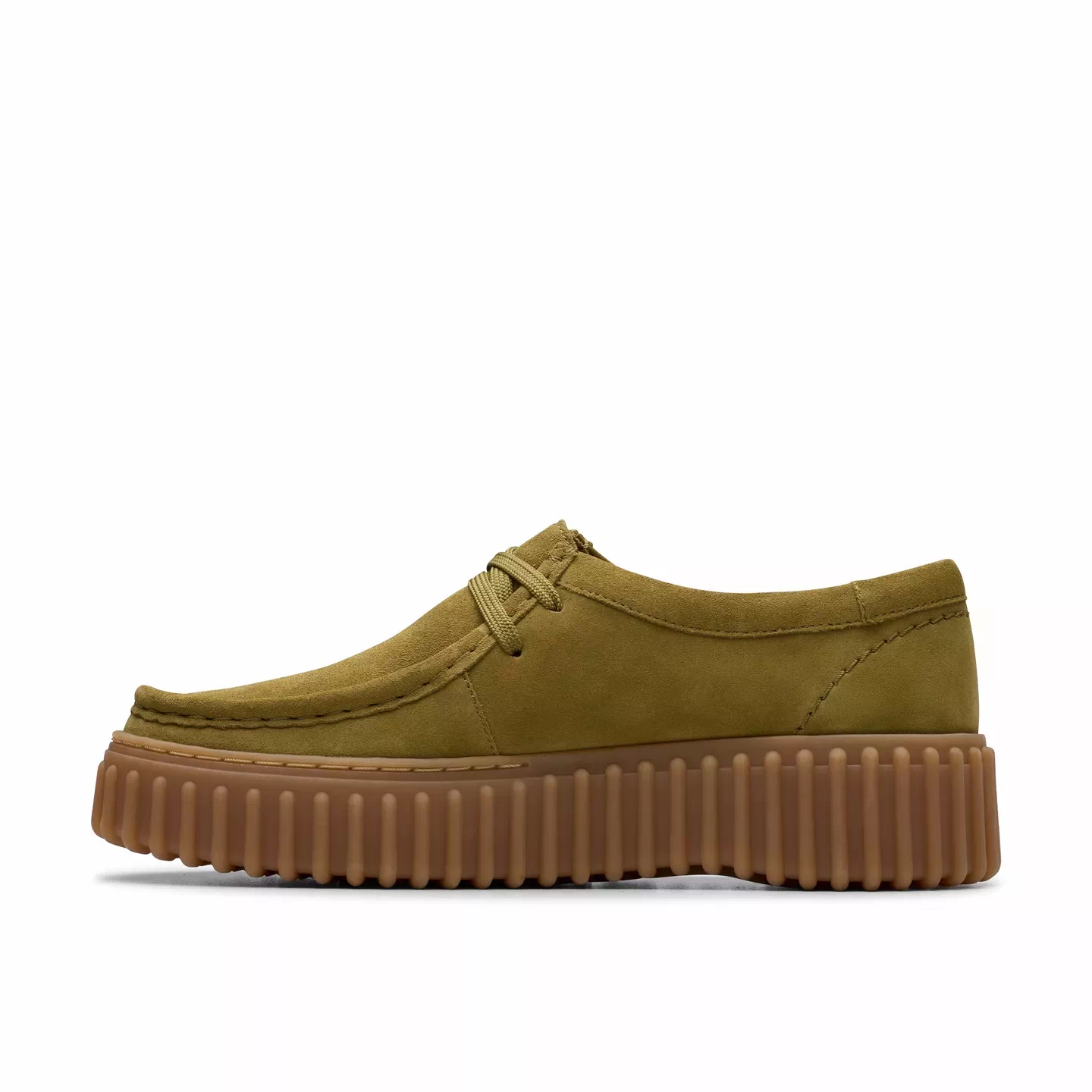 Scarpa stringata da donna "Torhill Bee" - verde