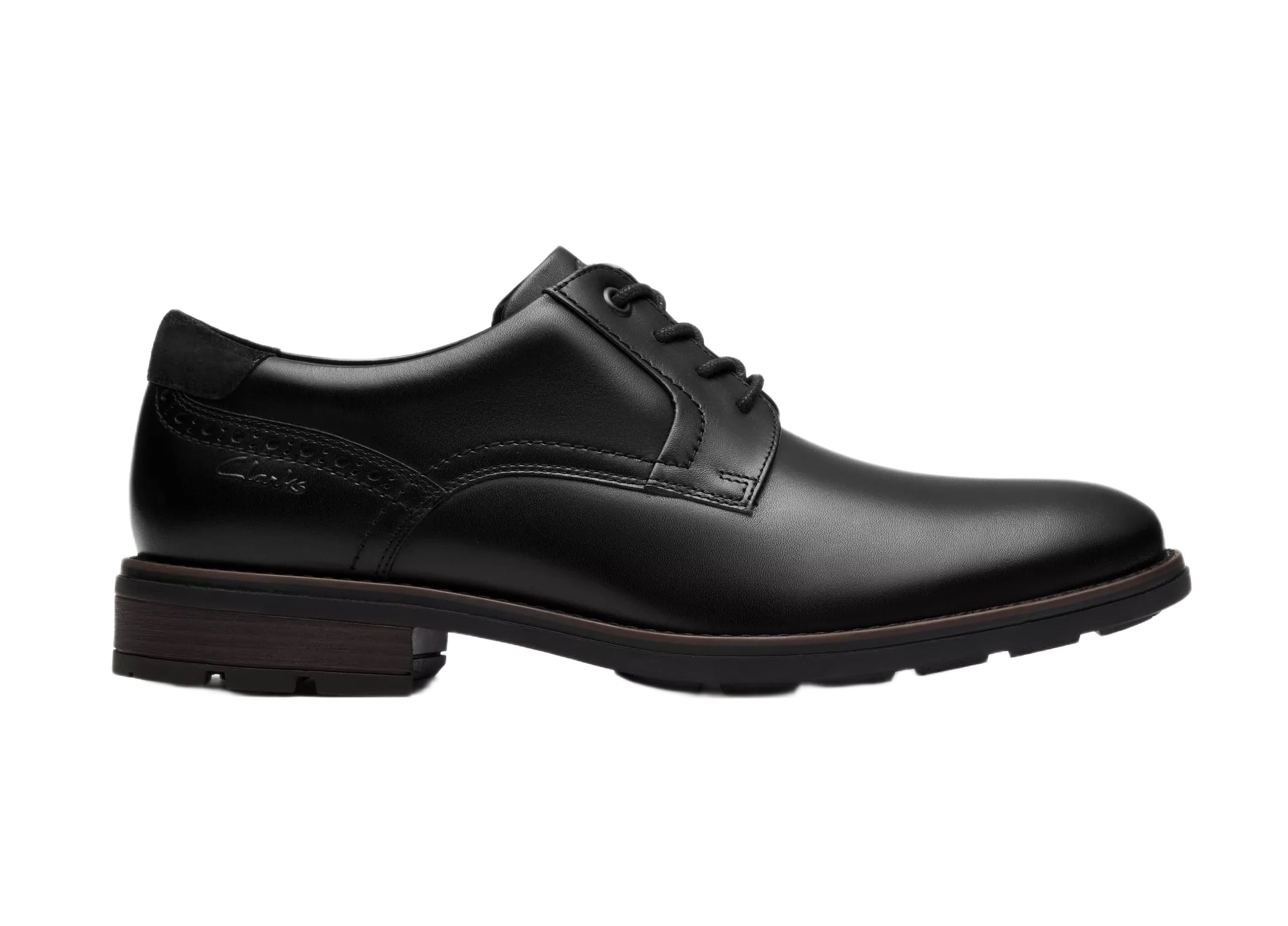 Zapatos con cordones para hombre 'Emmet Plain' - negro