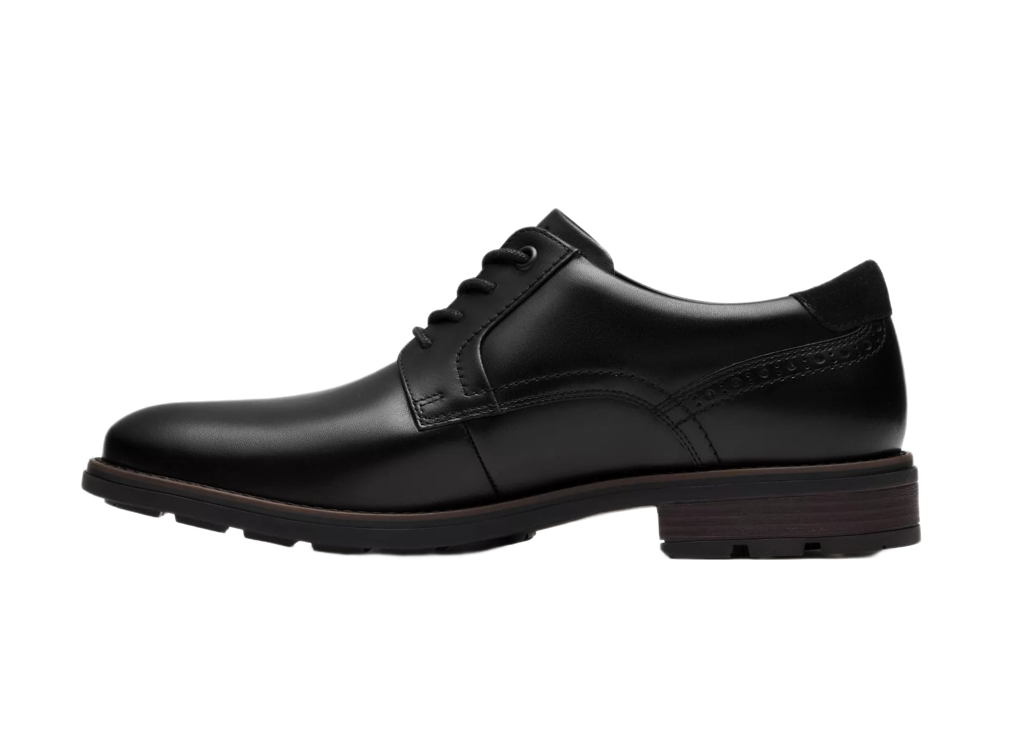 Zapatos con cordones para hombre 'Emmet Plain' - negro