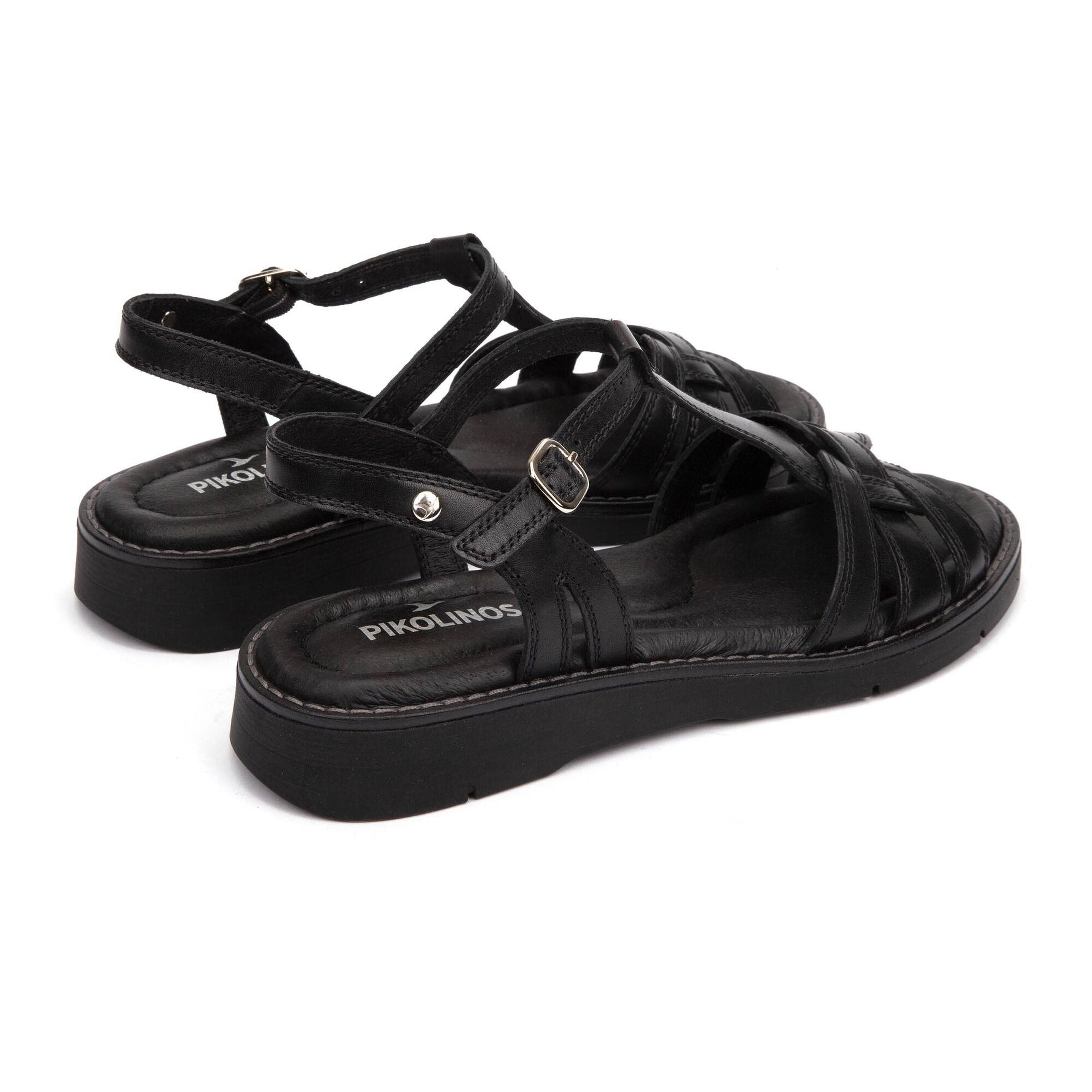 Damensandale 'Roquetas' - Schwarz