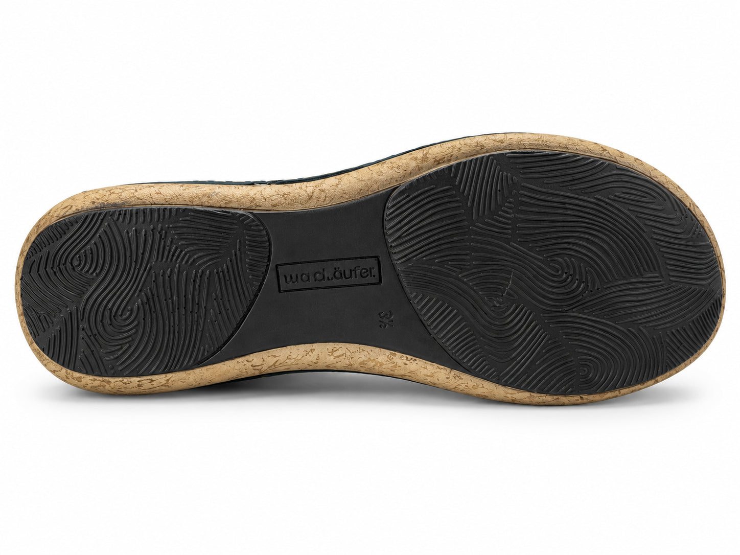'Heliett' sandal med bred passform (H) för kvinnor - blå
