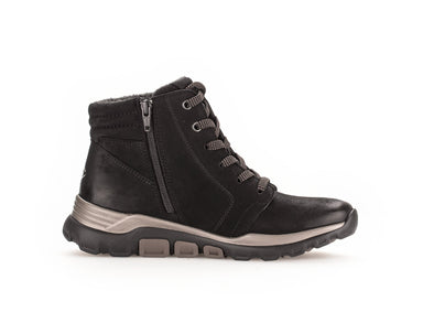 '36.824.47' bota para caminar con cordones y cremallera para mujer - Negro - Chaplinshoes'36.824.47' bota de paseo con cordones y cremallera para mujer - BlackGabor