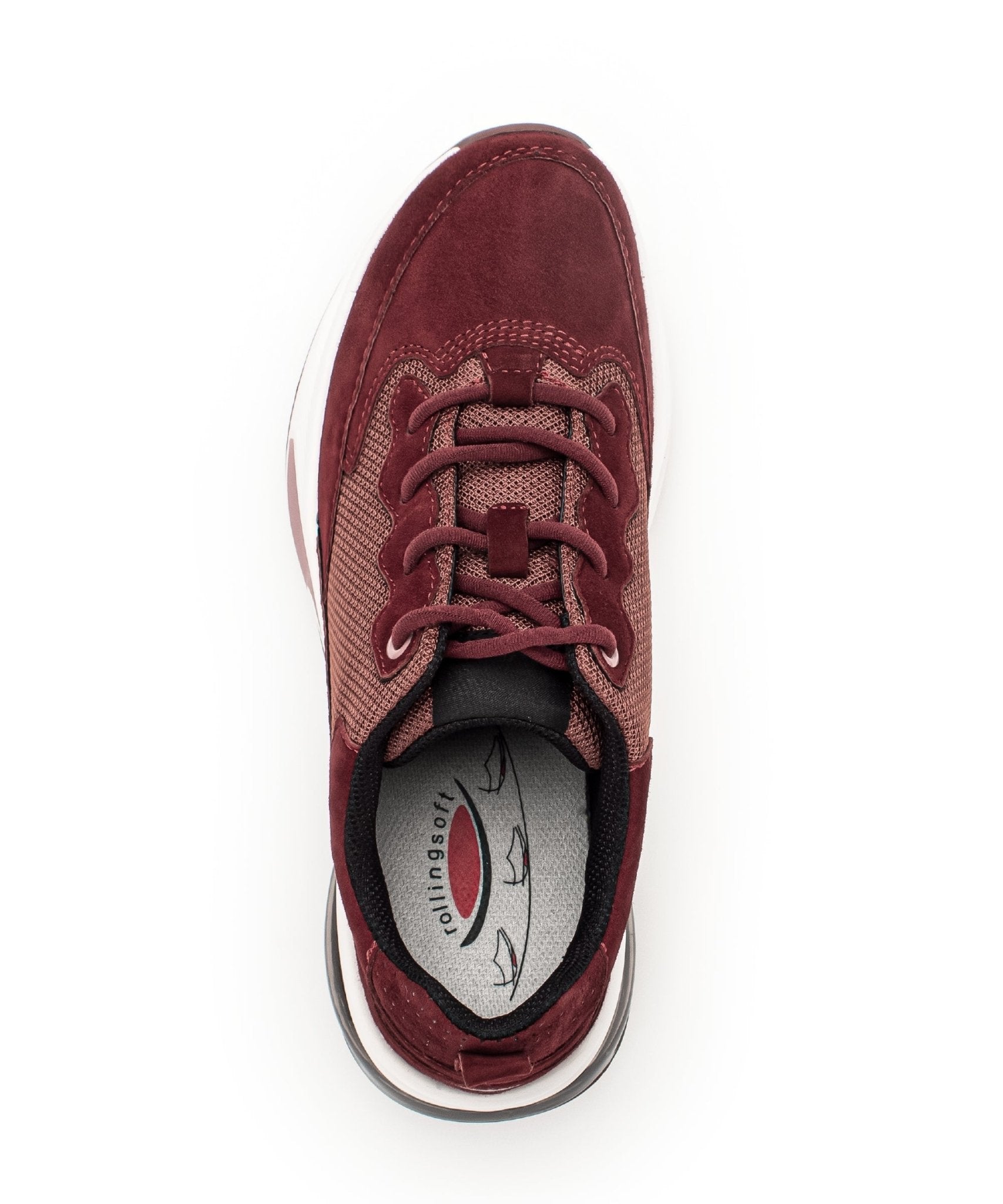 Zapatilla deportiva para caminar de mujer '36.844.48' - Rojo - ChaplinshoesZapatilla para caminar de mujer '36.844.48' - RedGabor