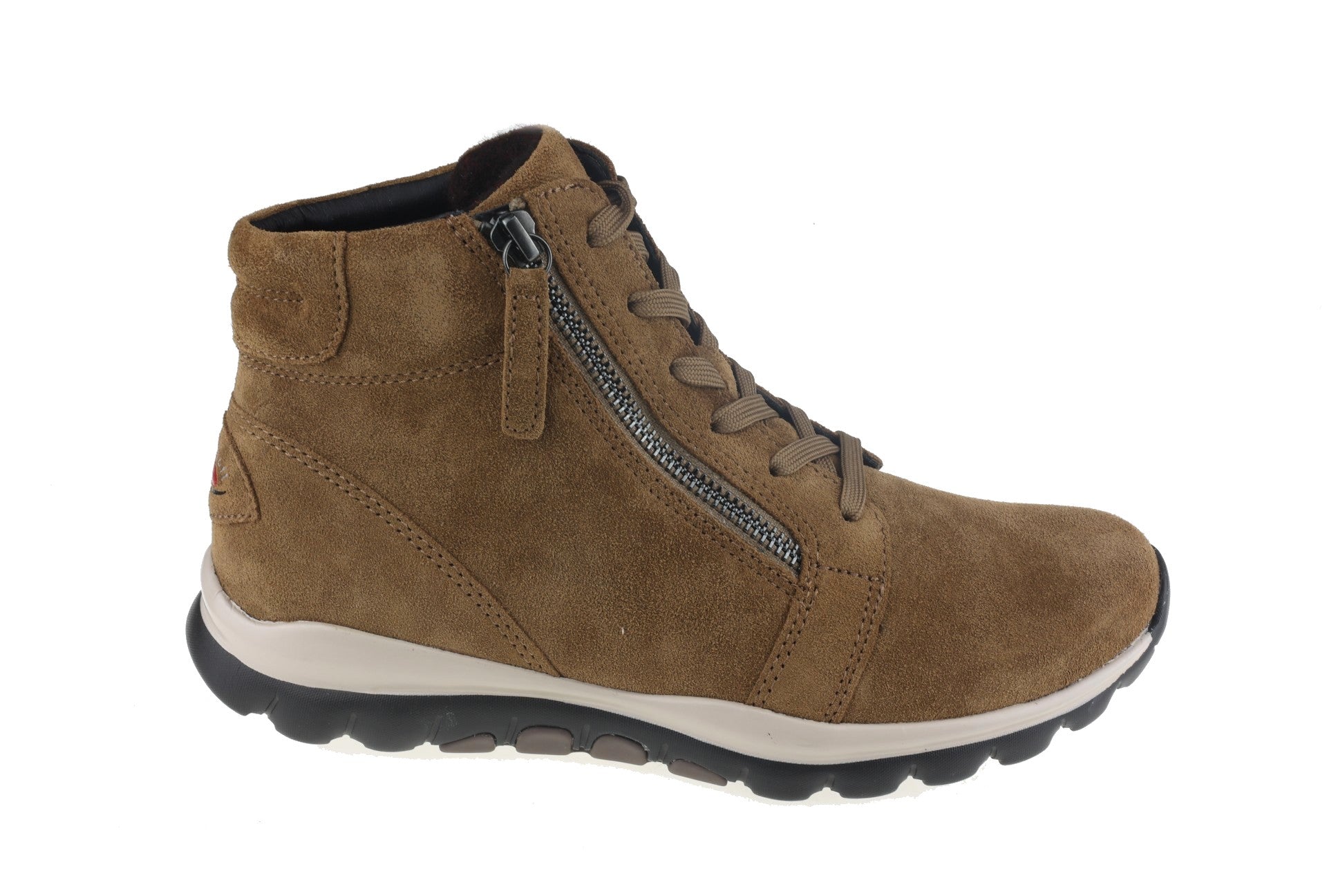 '36.868.35' bota para caminar con encaje y cremallera para mujer - Beige - Chaplinshoes'36.868.35' bota de paseo con cordones y cremallera para mujer - BeigeGabor