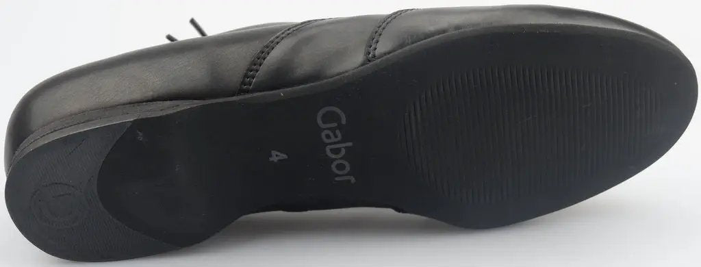 '44.146.27' zapato con cordones para mujer - Negro - Chaplinshoes'44.146.27' zapato con cordones para mujer - NegroGabor