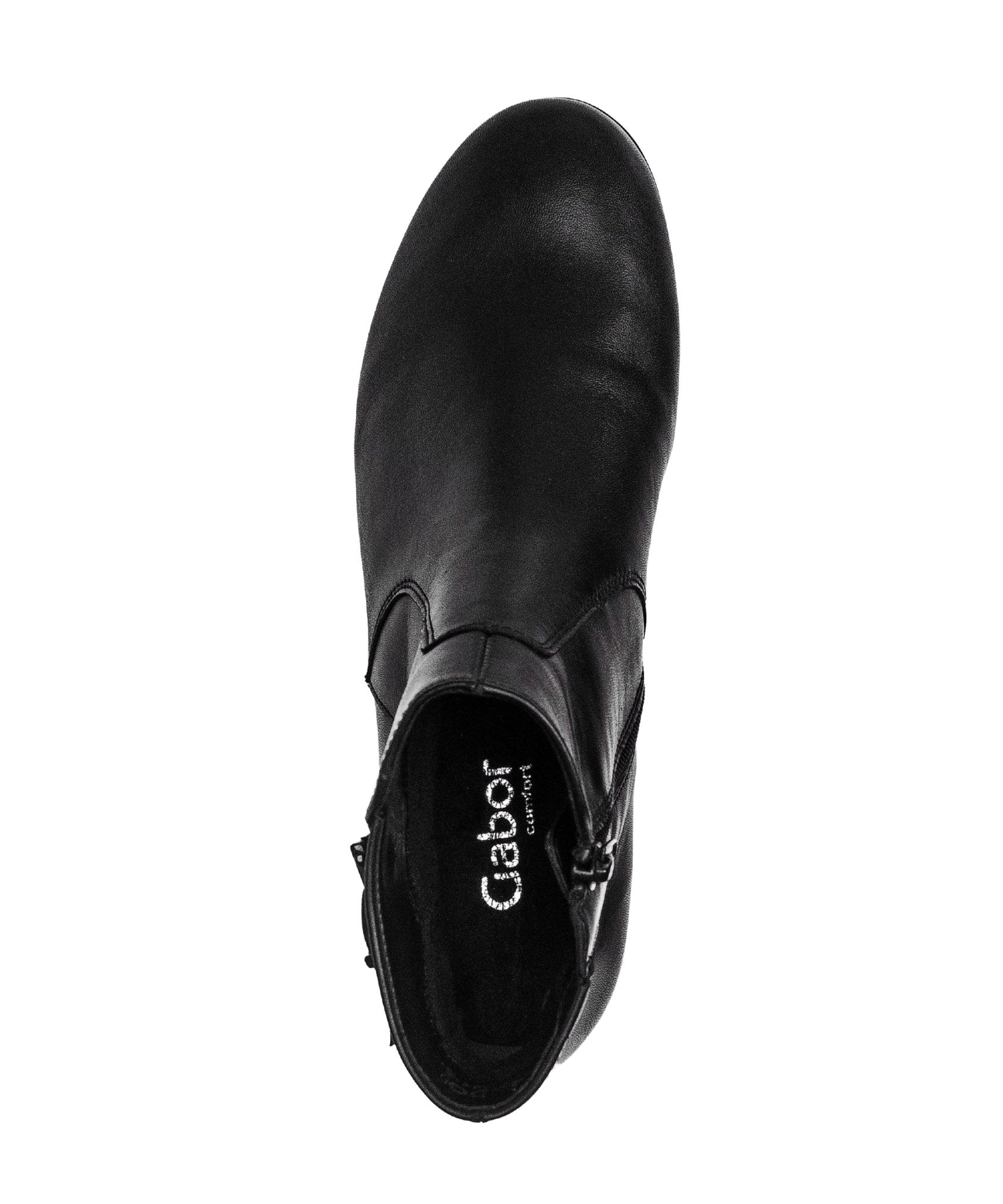 '52.711.27 bota de corte ancho (H) para mujer - negro - Chaplinshoes'52.711.27 bota ancha (H) para mujer - negroGabor