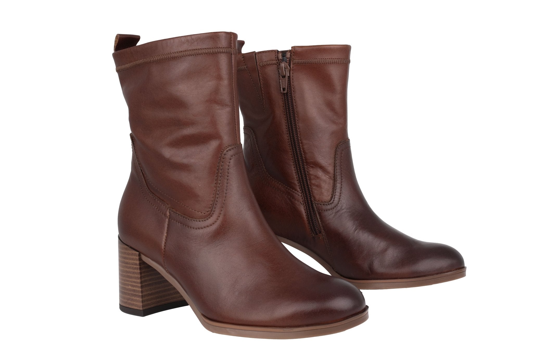 '52.951.55' women's zipper boot - brown - Chaplinshoes'52.951.55' women's zipper boot - brownGabor