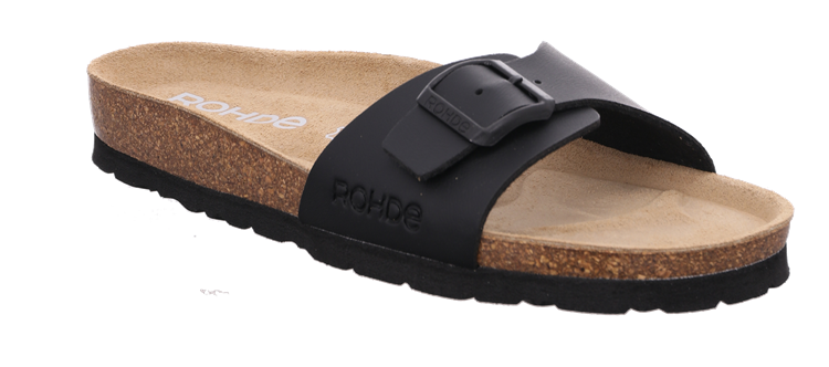 Outdoor-slipper voor dames 'Alba' - Zwart