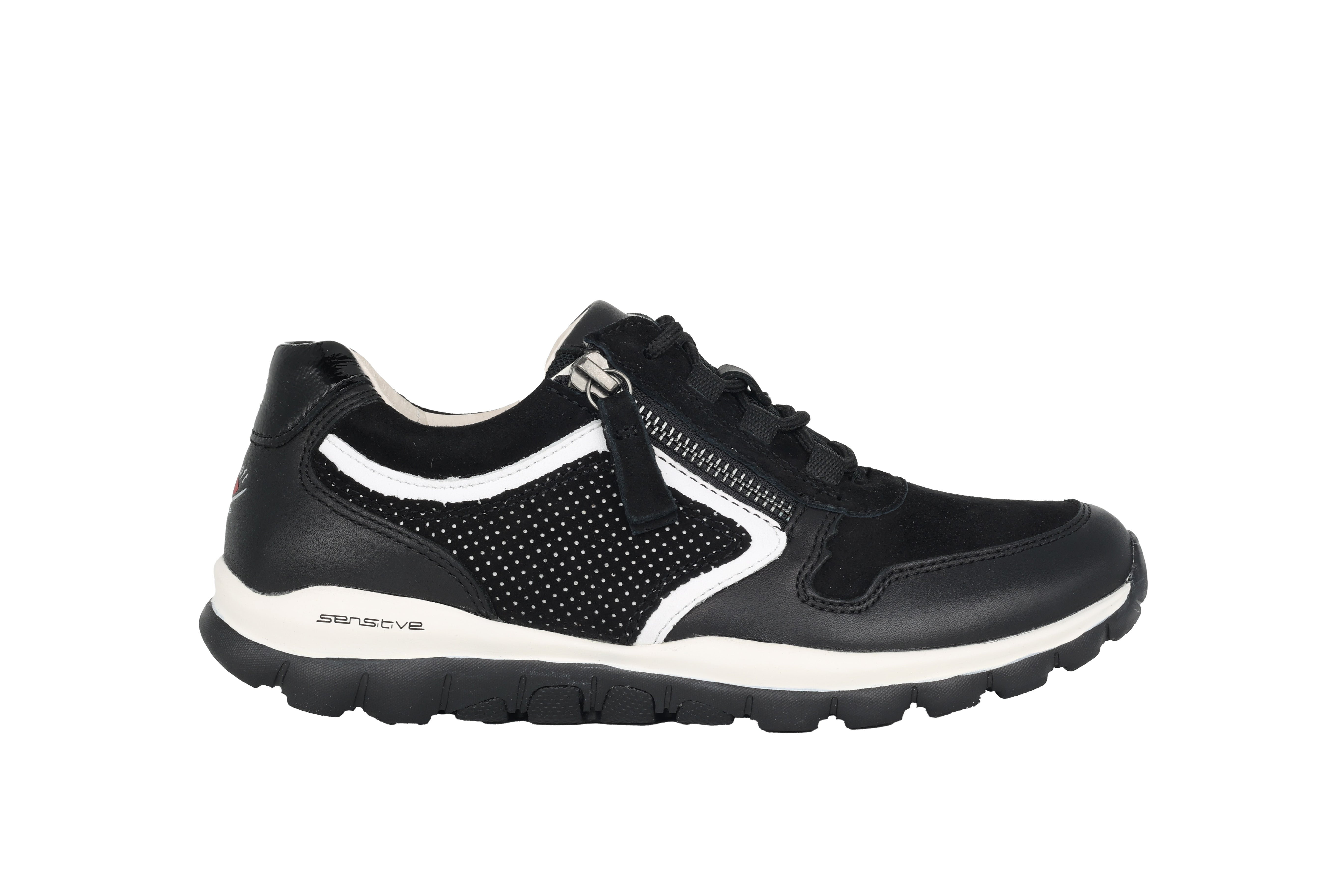 '56.964.47' women's walking rolling sneaker - Black