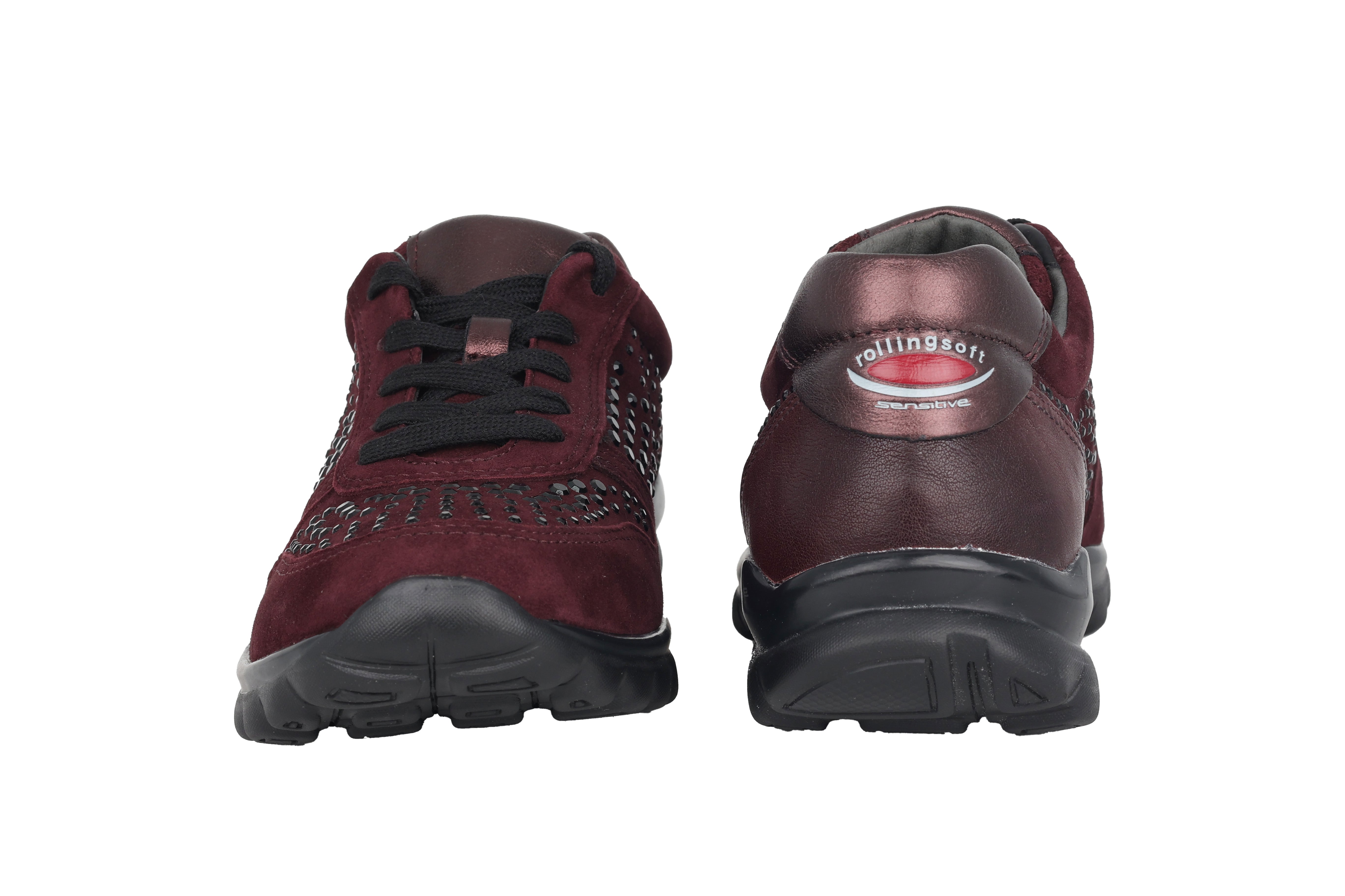 '56.964.48' tênis feminino com rodinhas - Vermelho