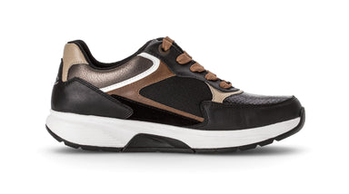 '56.875.87' Zapatilla deportiva con ruedas para mujer - Mezcla de negros - ChaplinshoesZapatilla de andar con ruedas para mujer '56.875.87' - Negro mixGabor