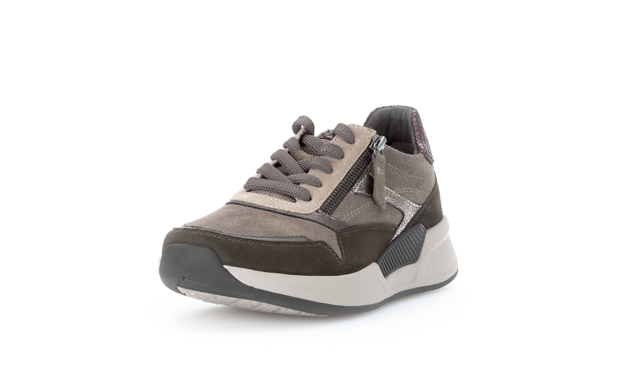 Sneaker da passeggio da donna '56.957.30' - Mix grigio - ChaplinshoesSneaker da passeggio da donna '56.957.30' - Grigio mixGabor