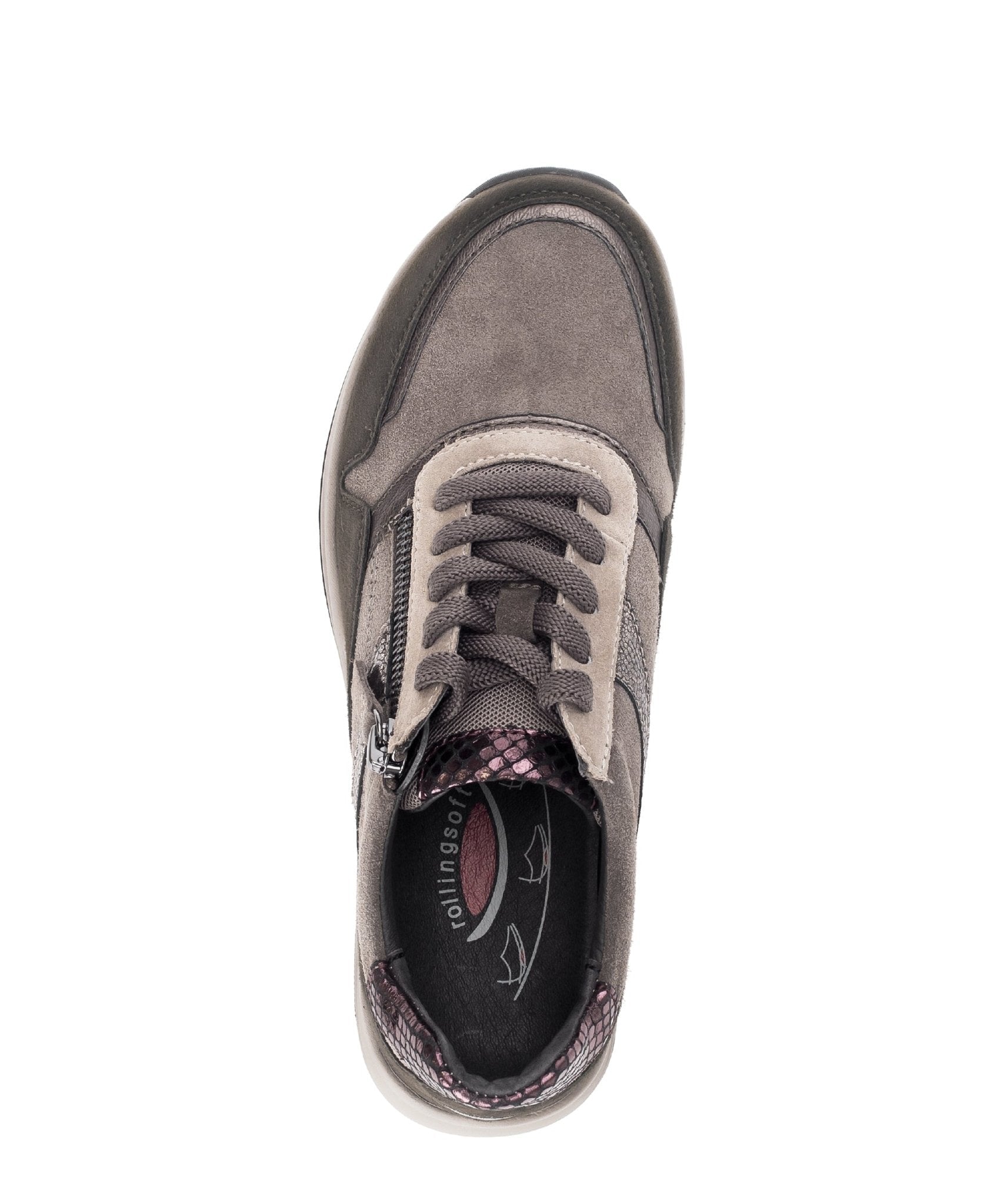 Sneaker da passeggio da donna '56.957.30' - Mix grigio - ChaplinshoesSneaker da passeggio da donna '56.957.30' - Grigio mixGabor