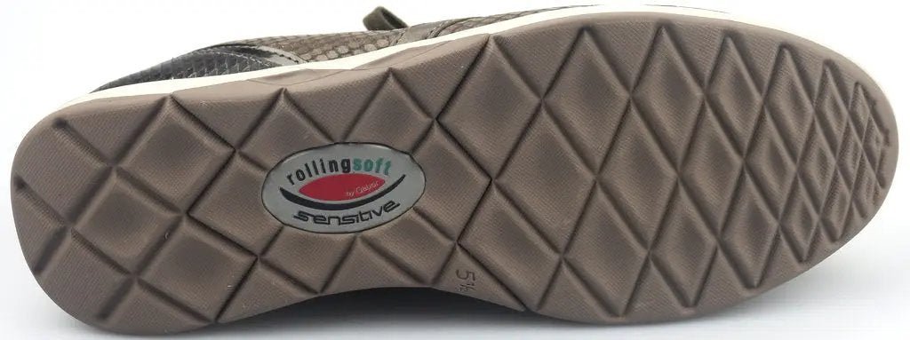 '56.995.13' women's walking rolling sneaker - Taupe - Chaplinshoes'56.995.13' women's walking rolling sneaker - TaupeGabor