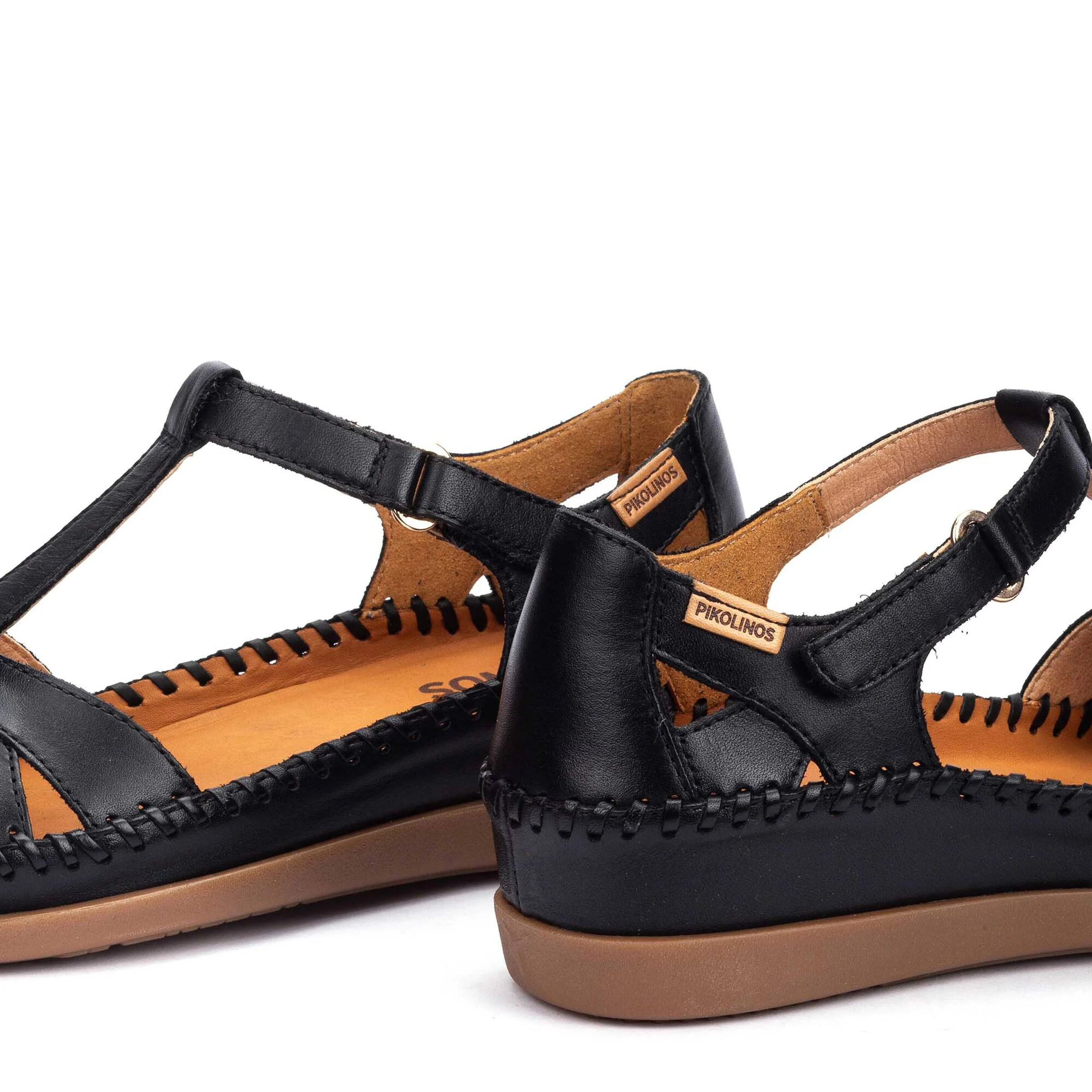 'Cadaqués' sandalia mujer - negro