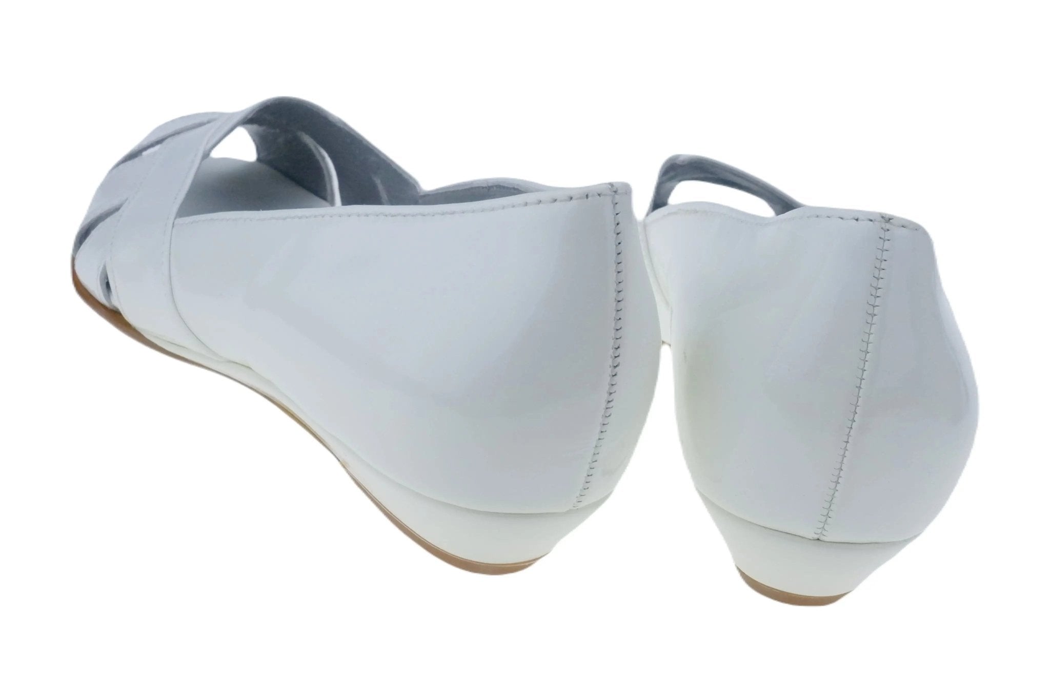 '61.626.91' women's summer pump - White patent - Chaplinshoes'61.626.91' women's summer pump - White patentGabor