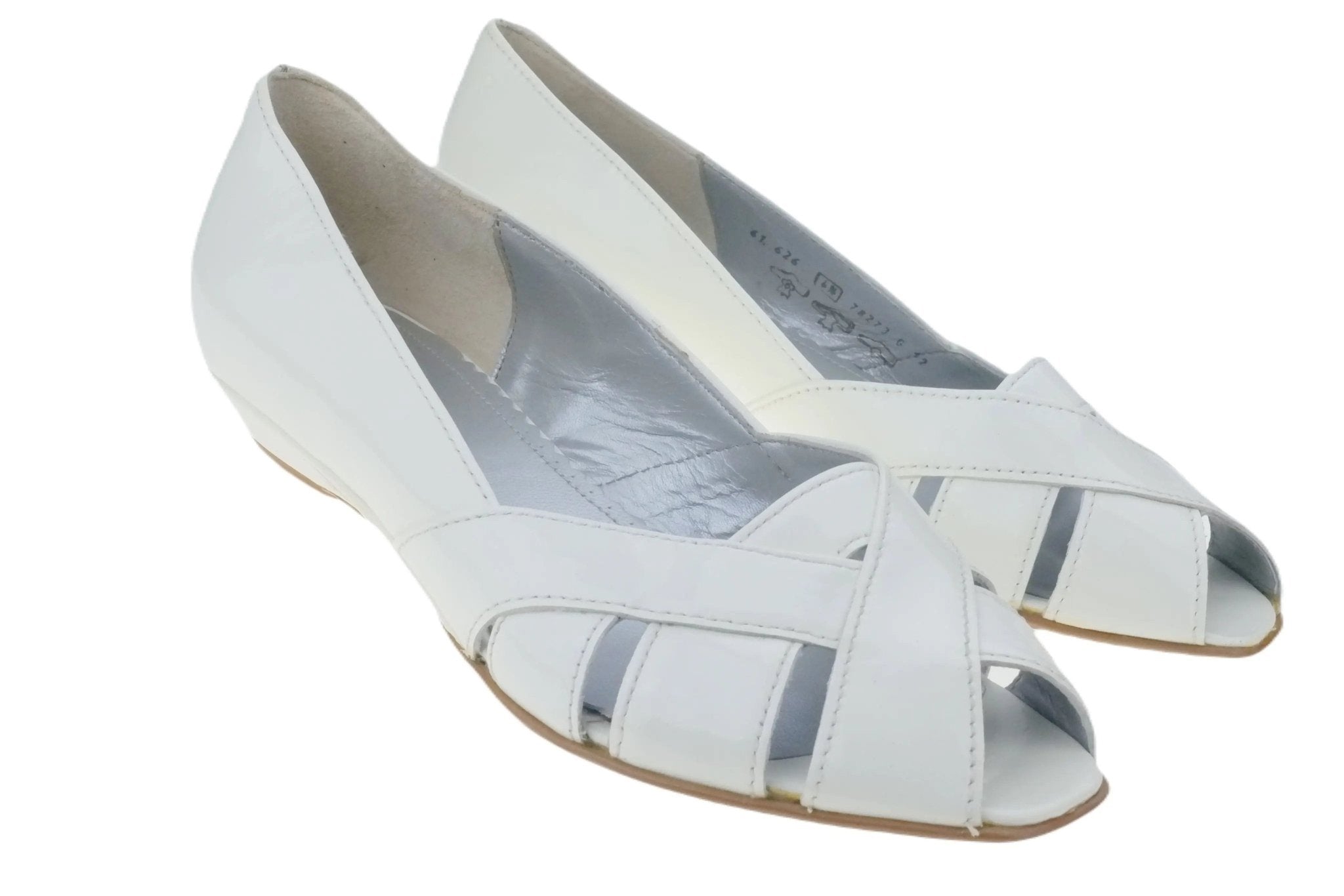'61.626.91' women's summer pump - White patent - Chaplinshoes'61.626.91' women's summer pump - White patentGabor