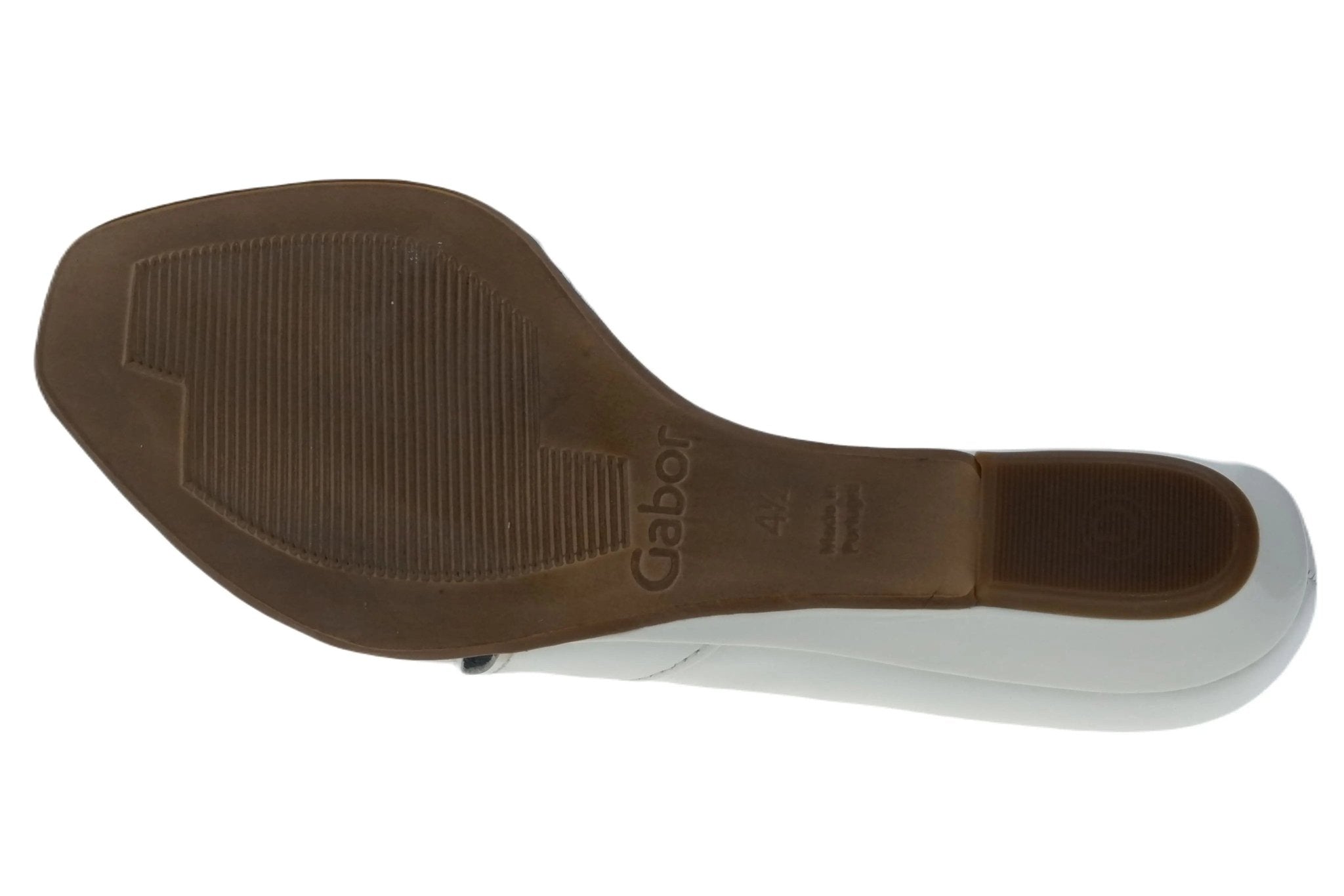 '61.626.91' women's summer pump - White patent - Chaplinshoes'61.626.91' women's summer pump - White patentGabor