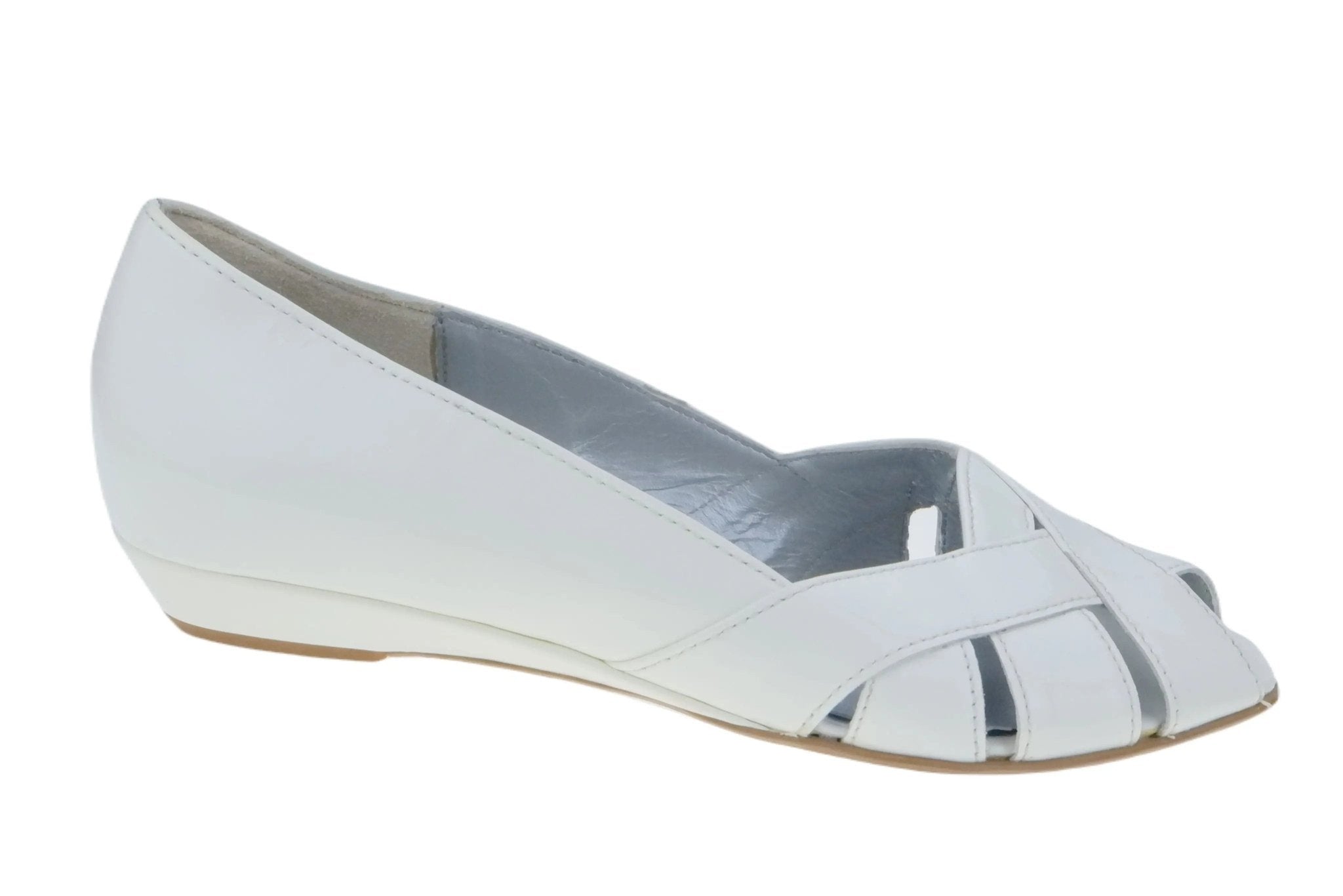 '61.626.91' women's summer pump - White patent - Chaplinshoes'61.626.91' women's summer pump - White patentGabor