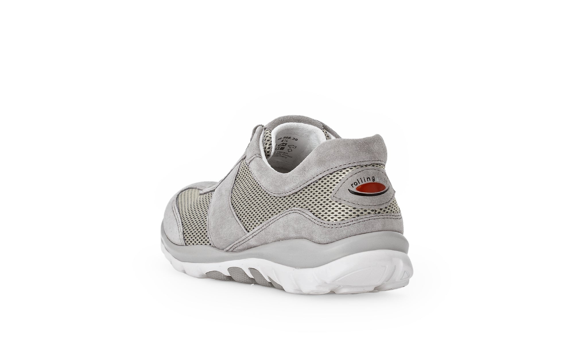 Perforierte Rollschuhe „66.966.39“ für Damen – Grau