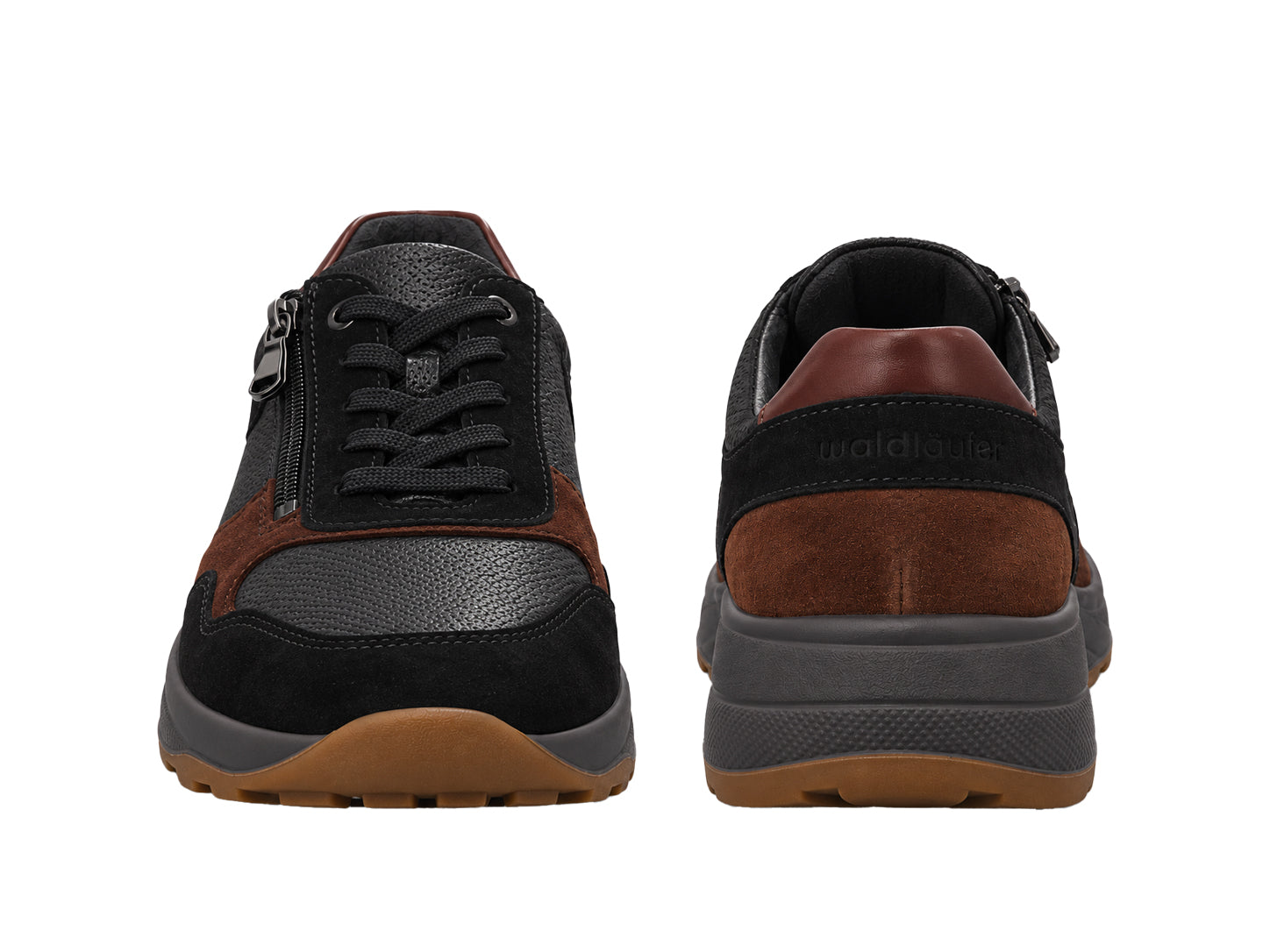 K-John Men's Extra Wide Fit (K) Sneakers - Black