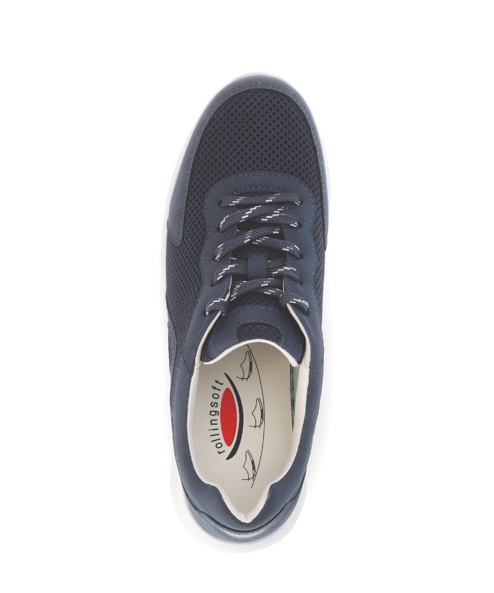 '66.923.26' dames loopsneaker - blauw - Chaplinshoes'66.923.26' dames loopsneaker - blauwGabor