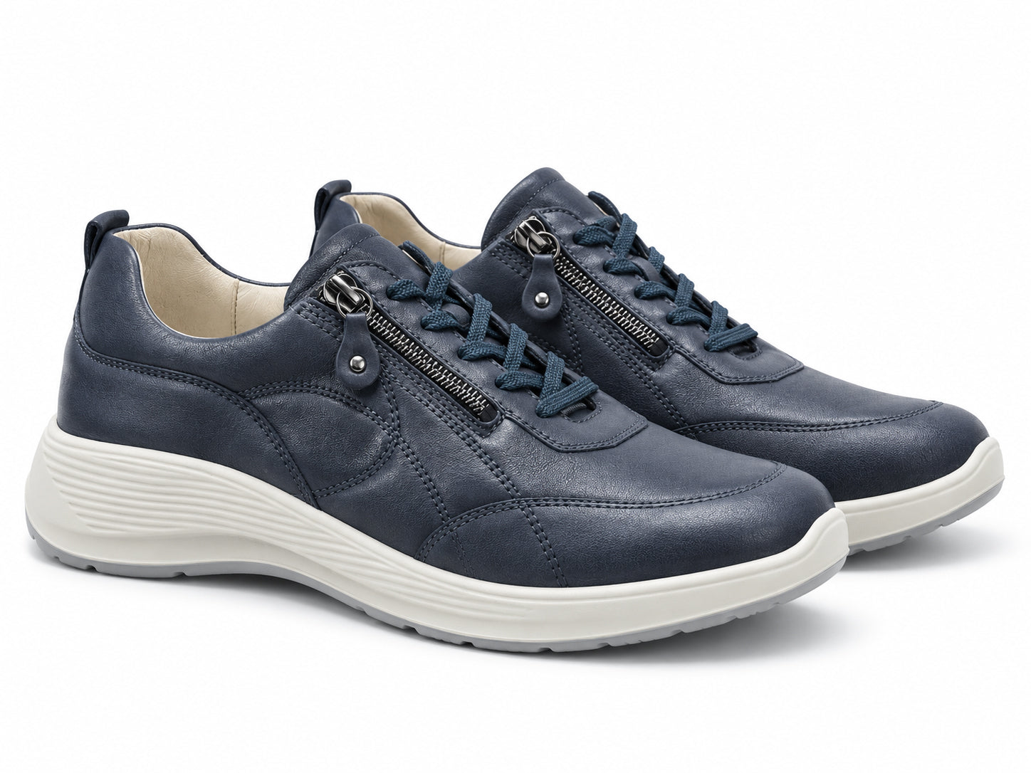 Sehr weite Damen-Sneaker 'Kalea' (K) - Blau