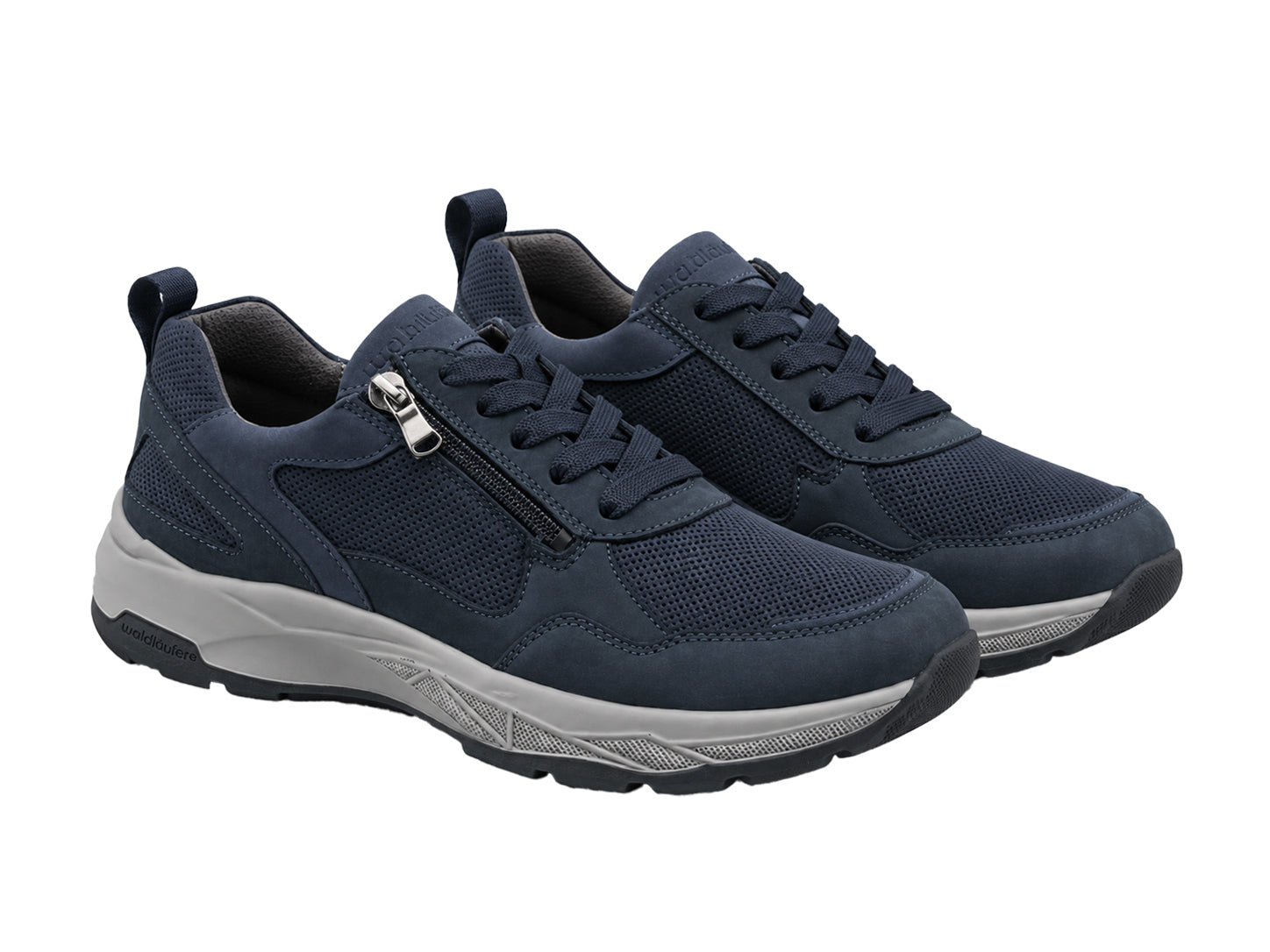 H-Tom Men's Wide Fit (H) Sneakers - Blue
