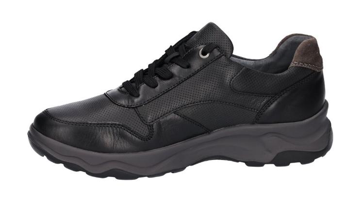 Męskie tenisówki o szerokim kroju (H) „H-Max” – czarne