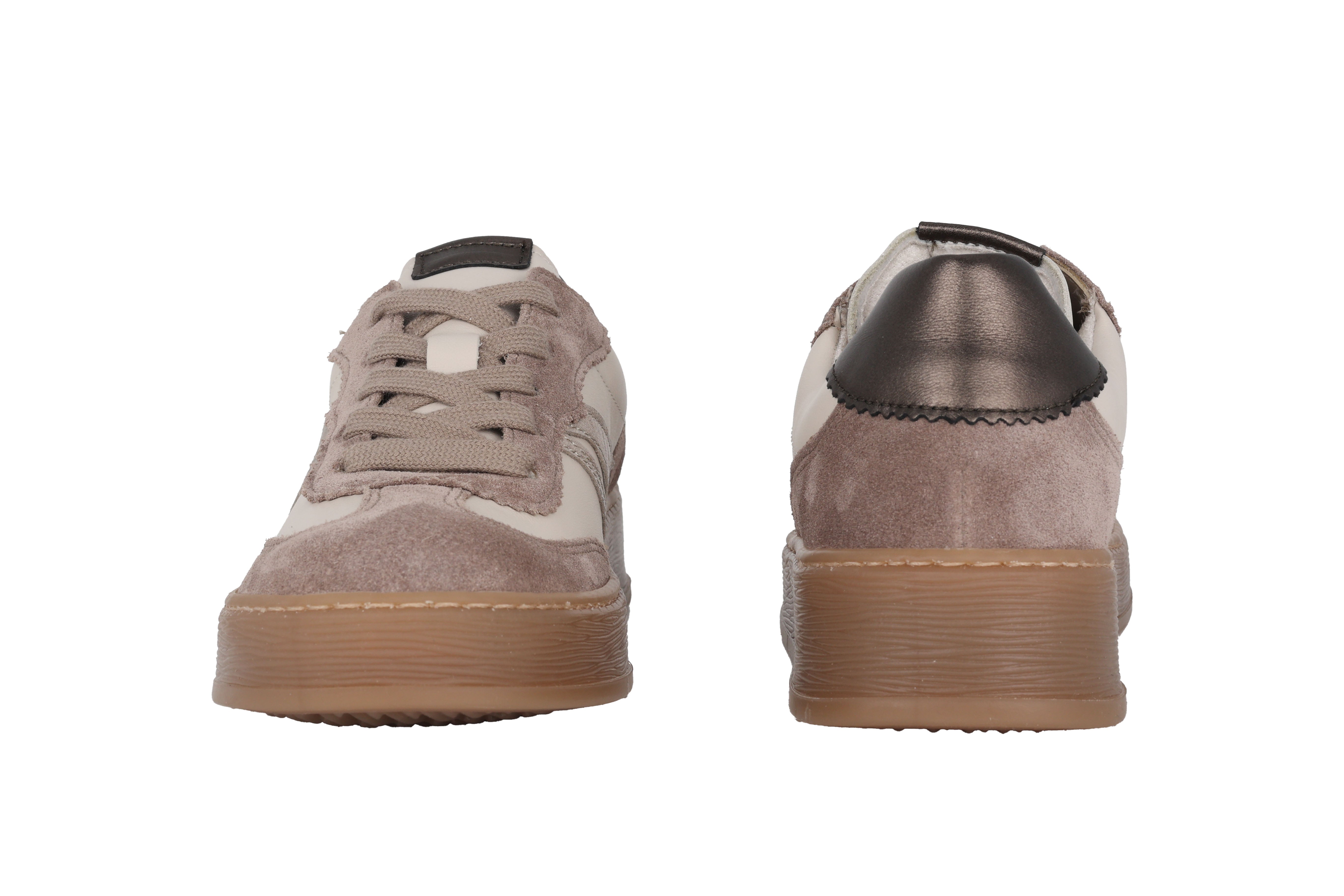 Chaussures à lacets pour femmes '76.475.62' - Mélange blanc