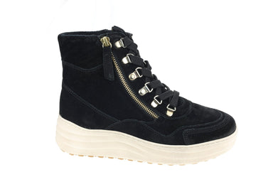 '76.568.37' bota cálida con encaje y cremallera para mujer - Negro - Chaplinshoes'76.568.37' bota cálida con encaje y cremallera para mujer - BlackGabor