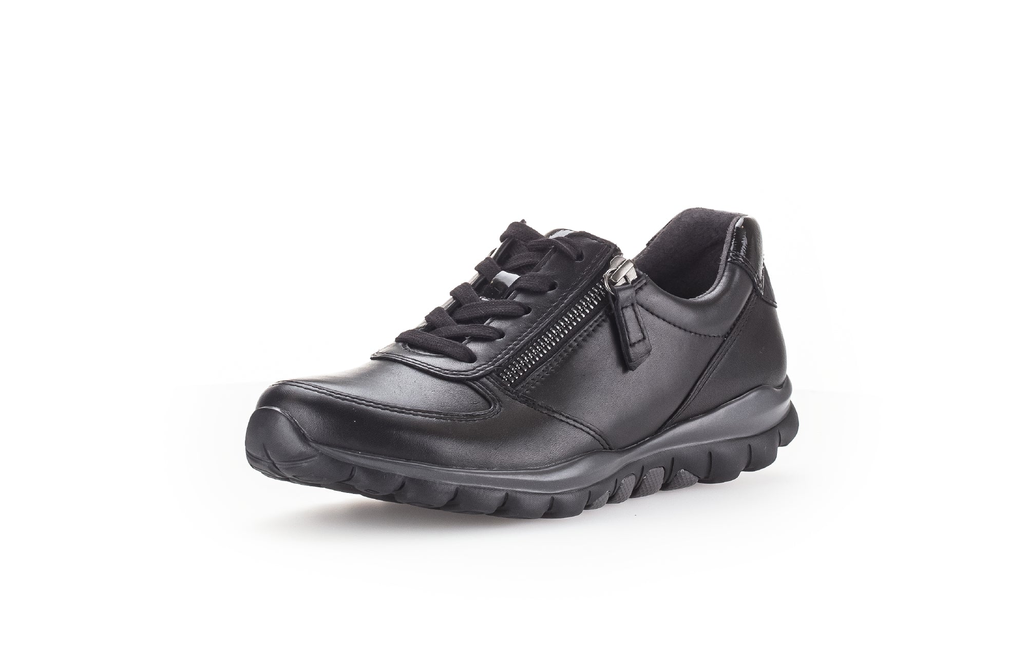 '76.968.57' women's walking rolling sneaker - black