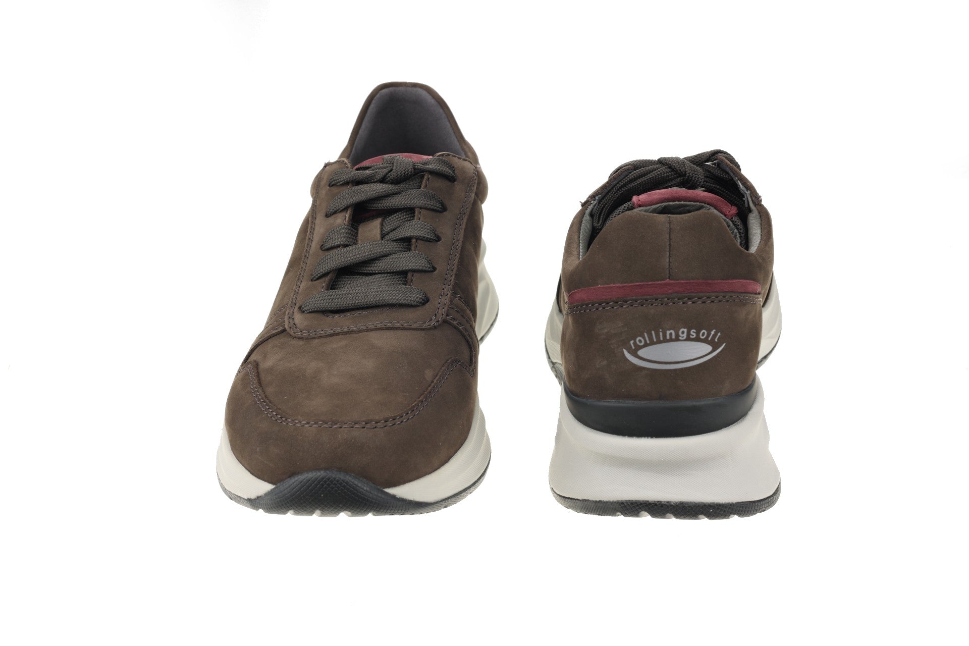 Zapatilla deportiva con ruedas para caminar '8001.13.04' para hombre - Marrón - ChaplinshoesZapatilla deportiva con ruedas para caminar de hombre '8001.13.04' - MarrónPius Gabor