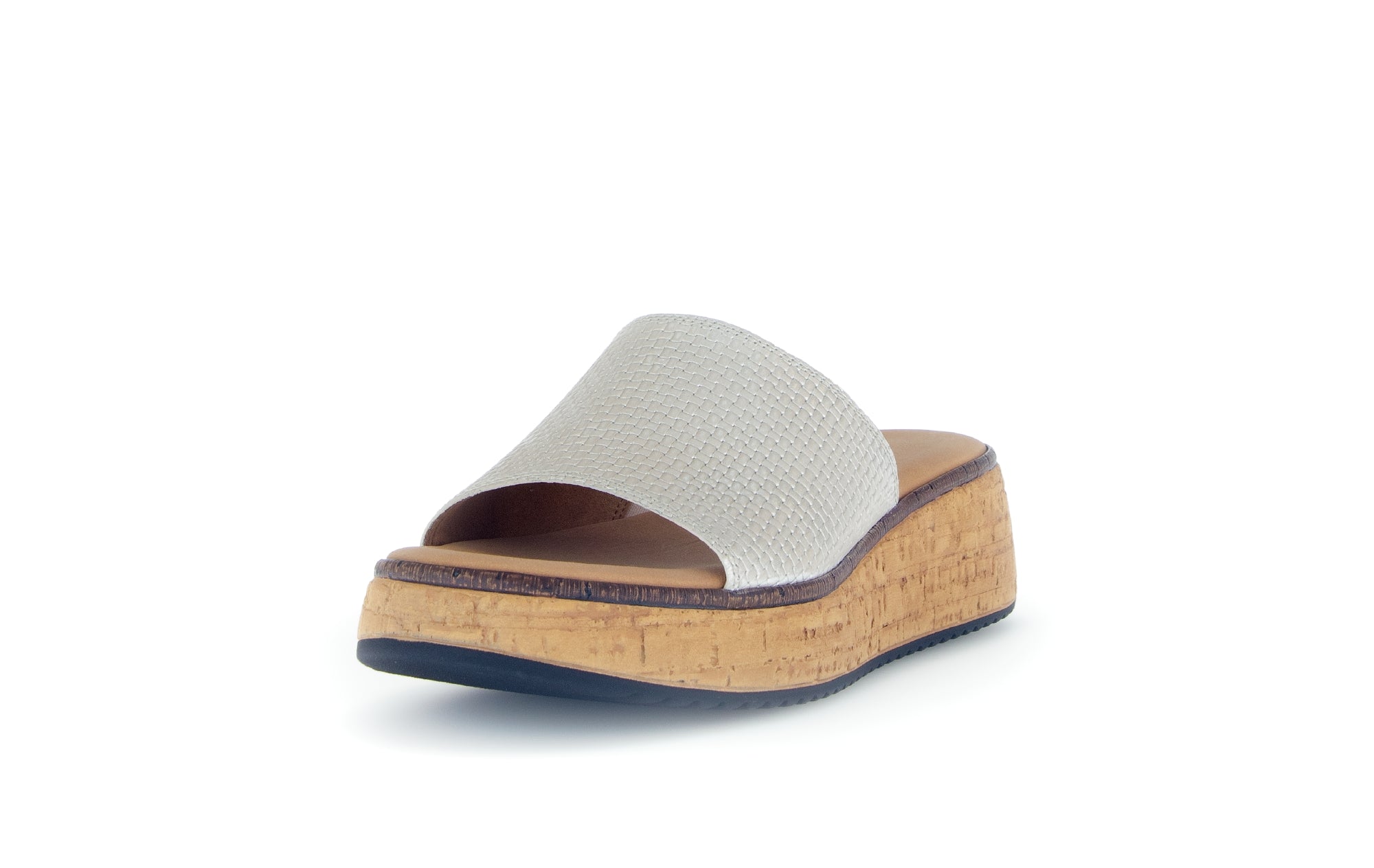 '62.820.61' women's slide sandal - beige