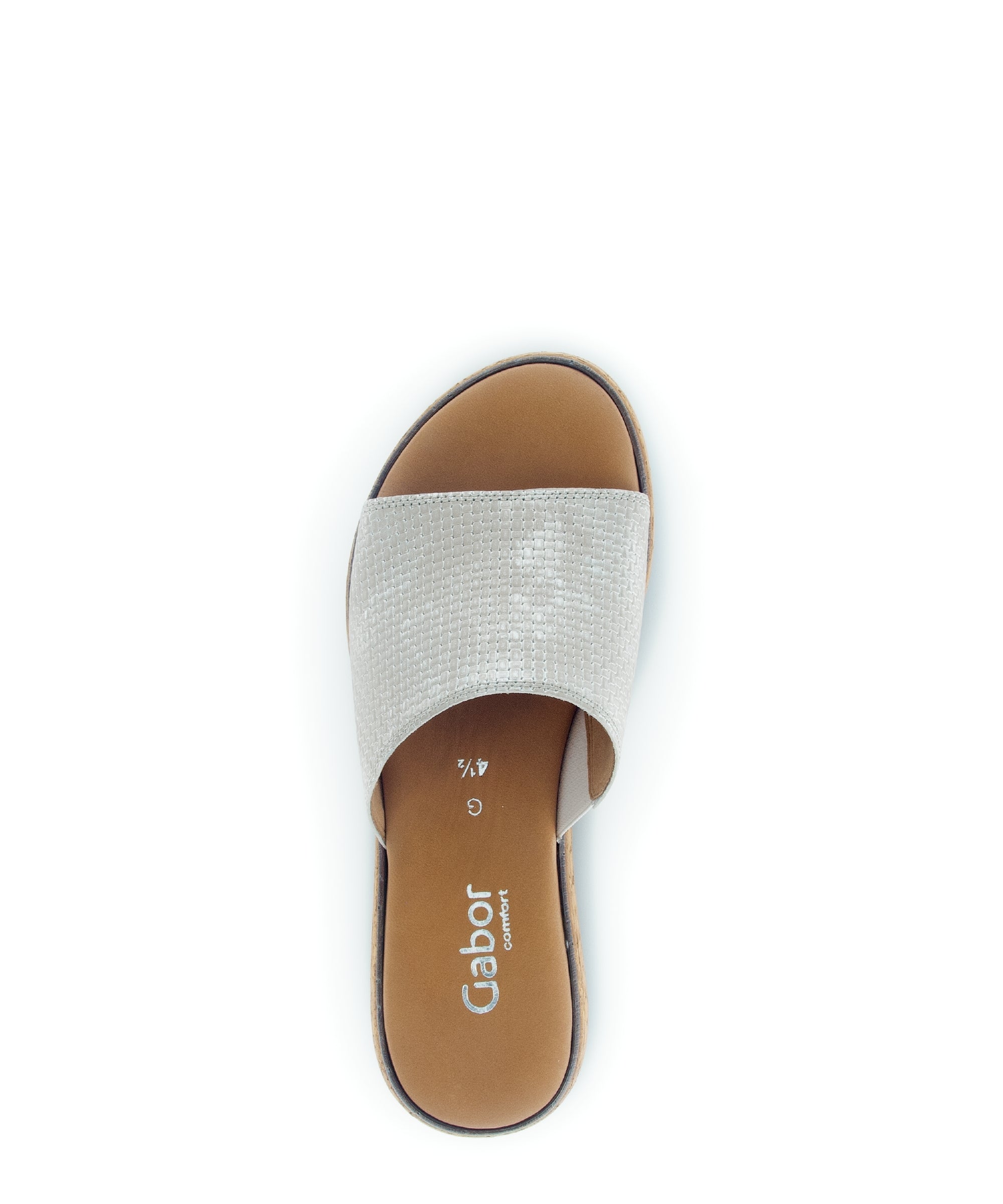 '62.820.61' women's slide sandal - beige
