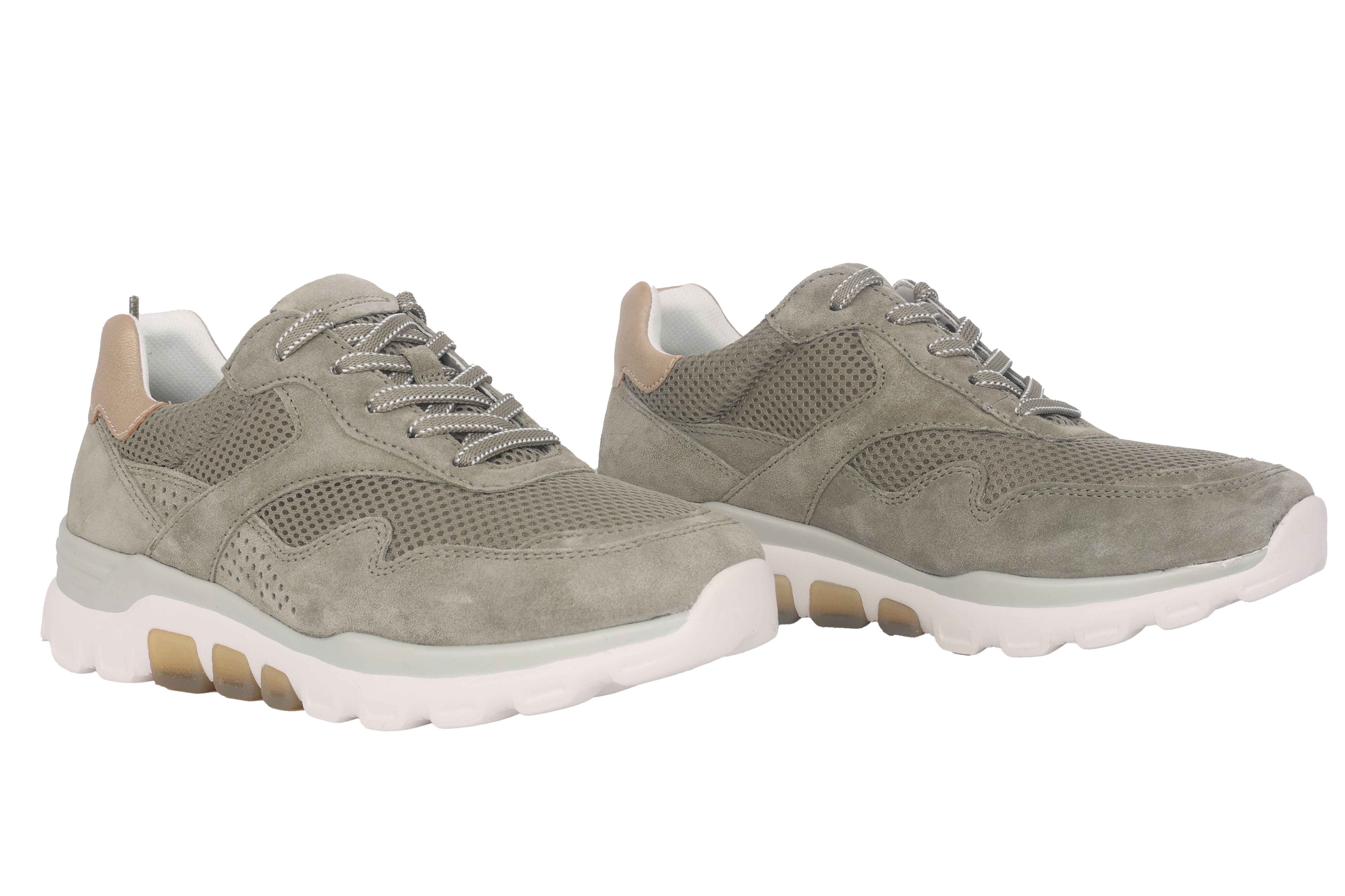 '86.986.34' zapato de caminar con cordones para mujer - Verde