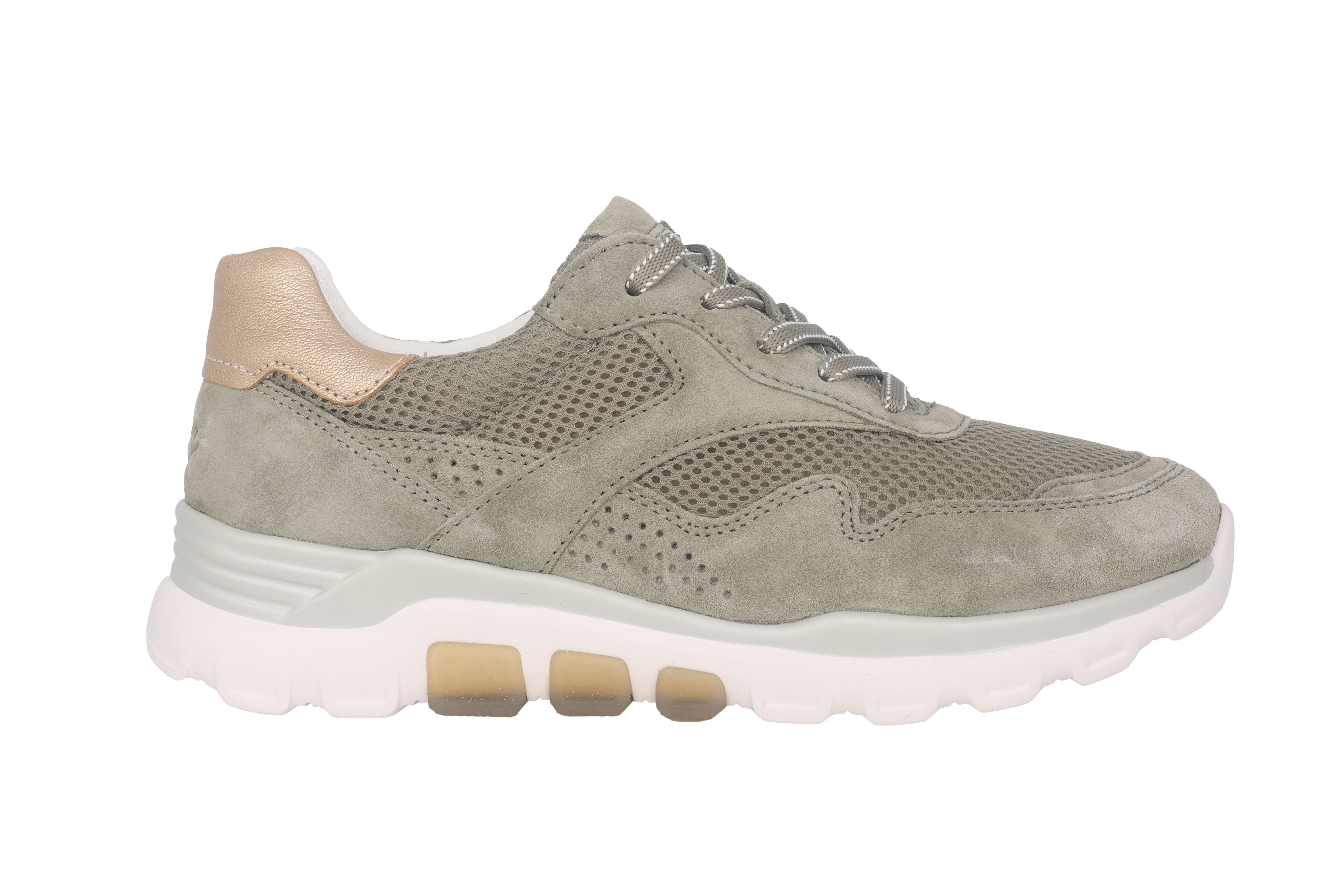 '86.986.34' zapato de caminar con cordones para mujer - Verde