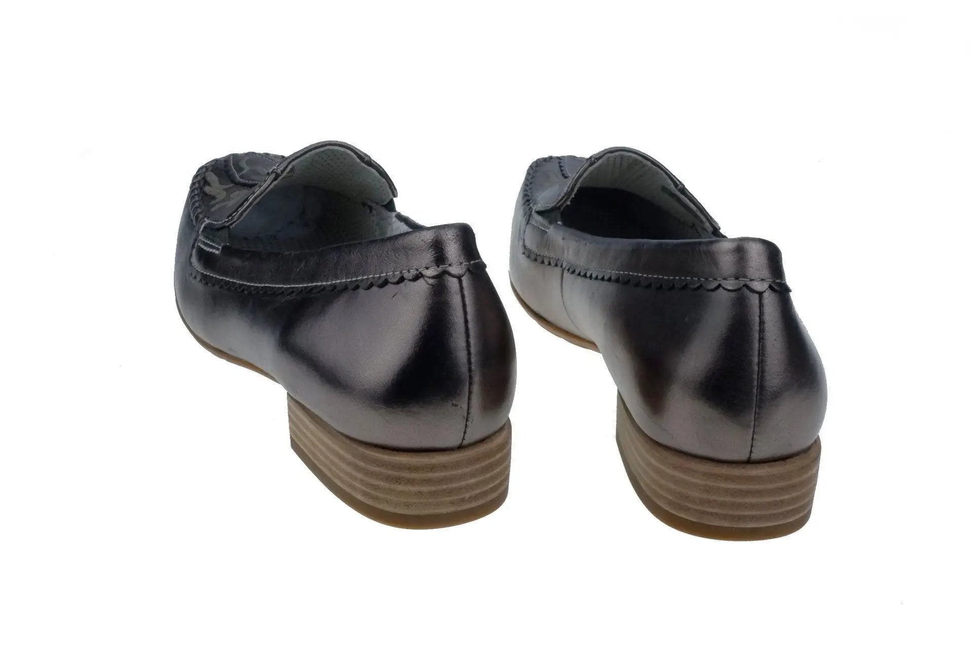 '86.323.90' mocasín de mujer - brons plateado - Chaplinshoes'86.323.90' mocasín para mujer - plateado bronsGabor