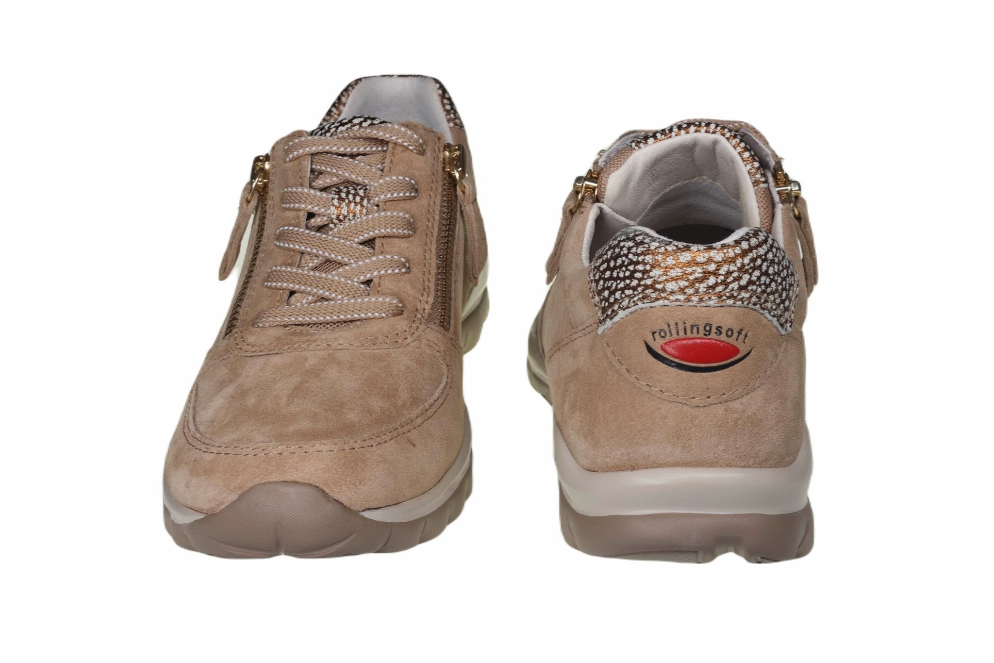 Rollende damessneaker '86.968.33' - Beige - ChaplinshoesRollende damessneaker '86.968.33' - BeigeGabor