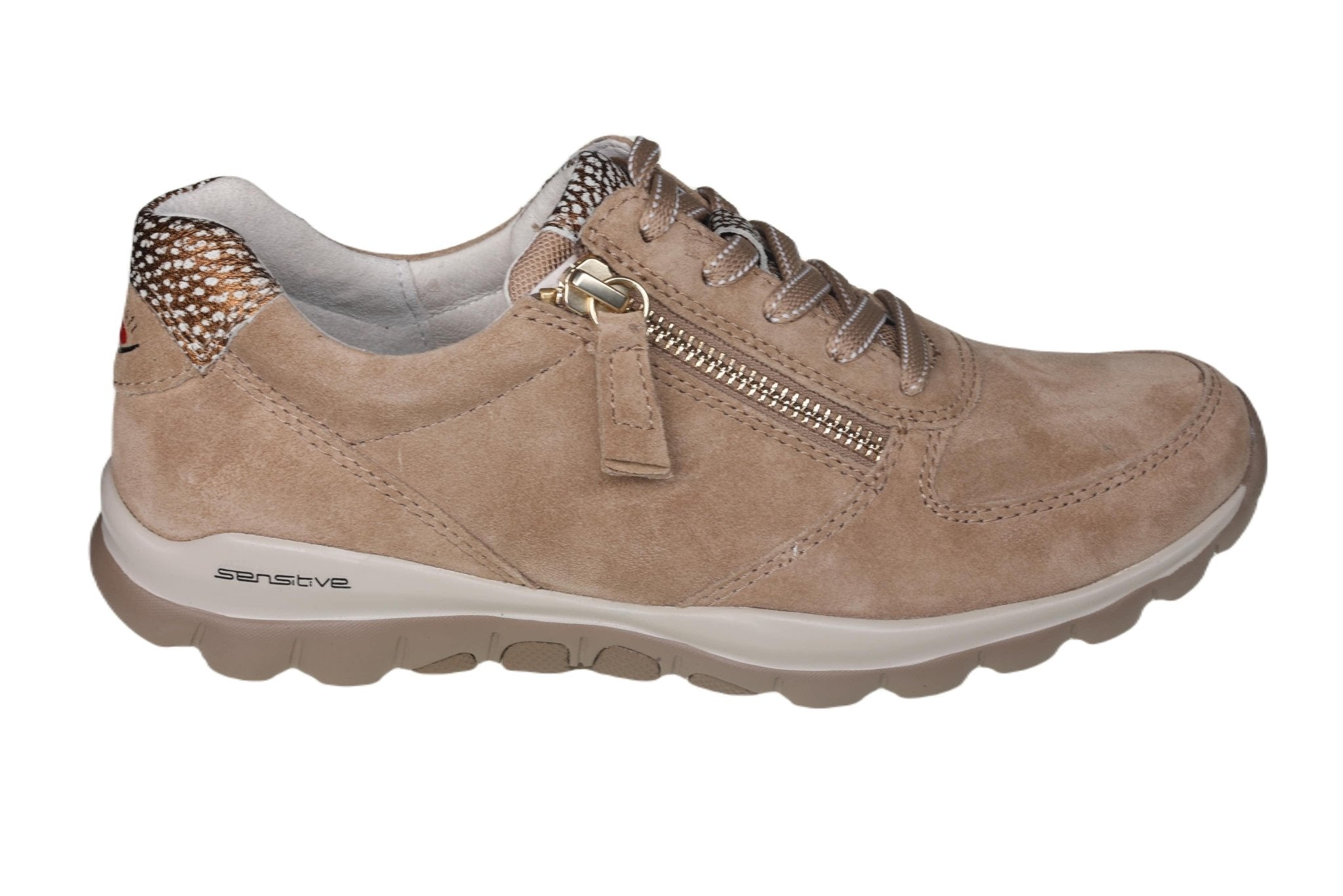 Rollende damessneaker '86.968.33' - Beige - ChaplinshoesRollende damessneaker '86.968.33' - BeigeGabor